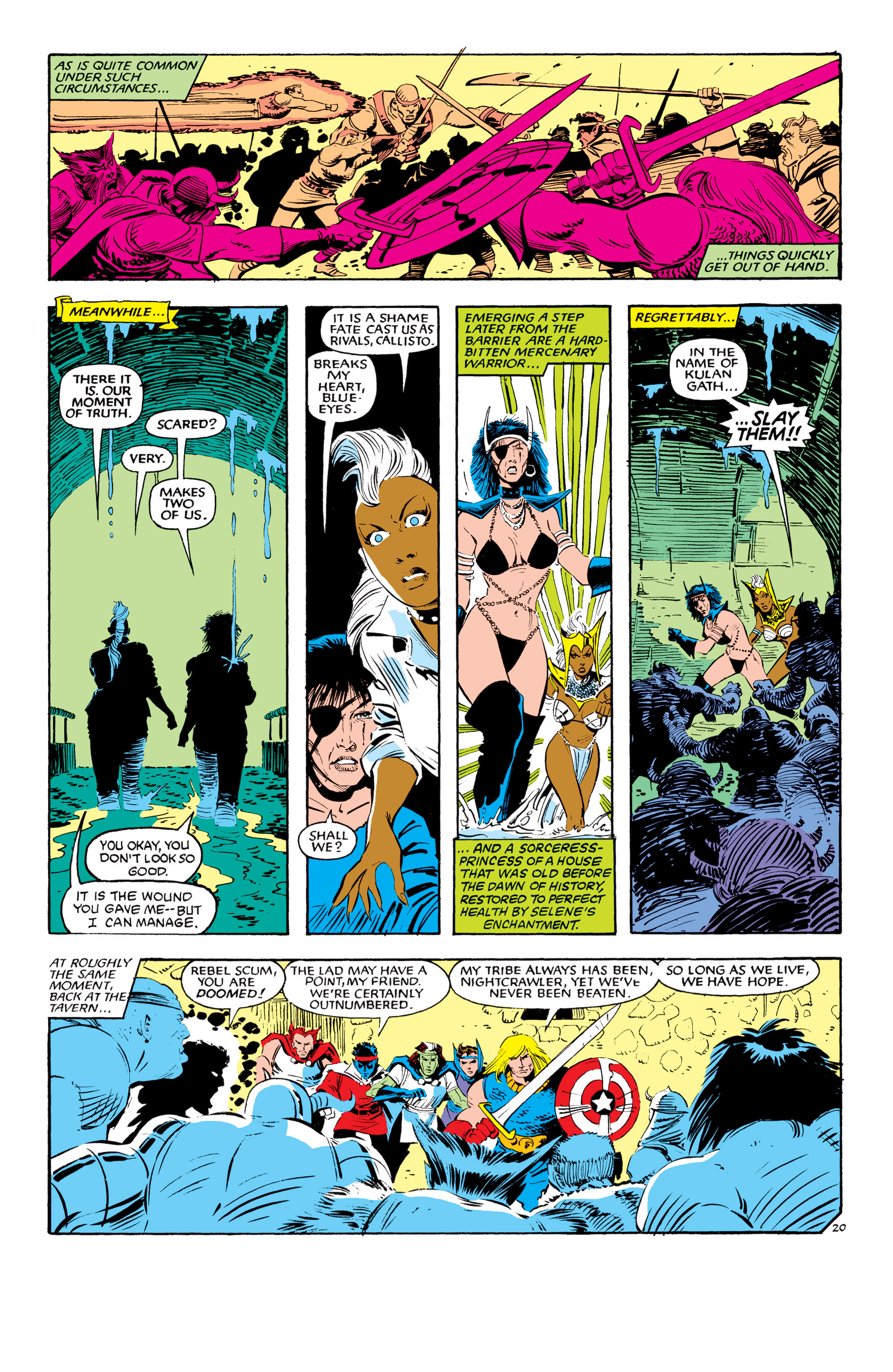 Read online Uncanny X-Men (1963) comic -  Issue #190 - 20