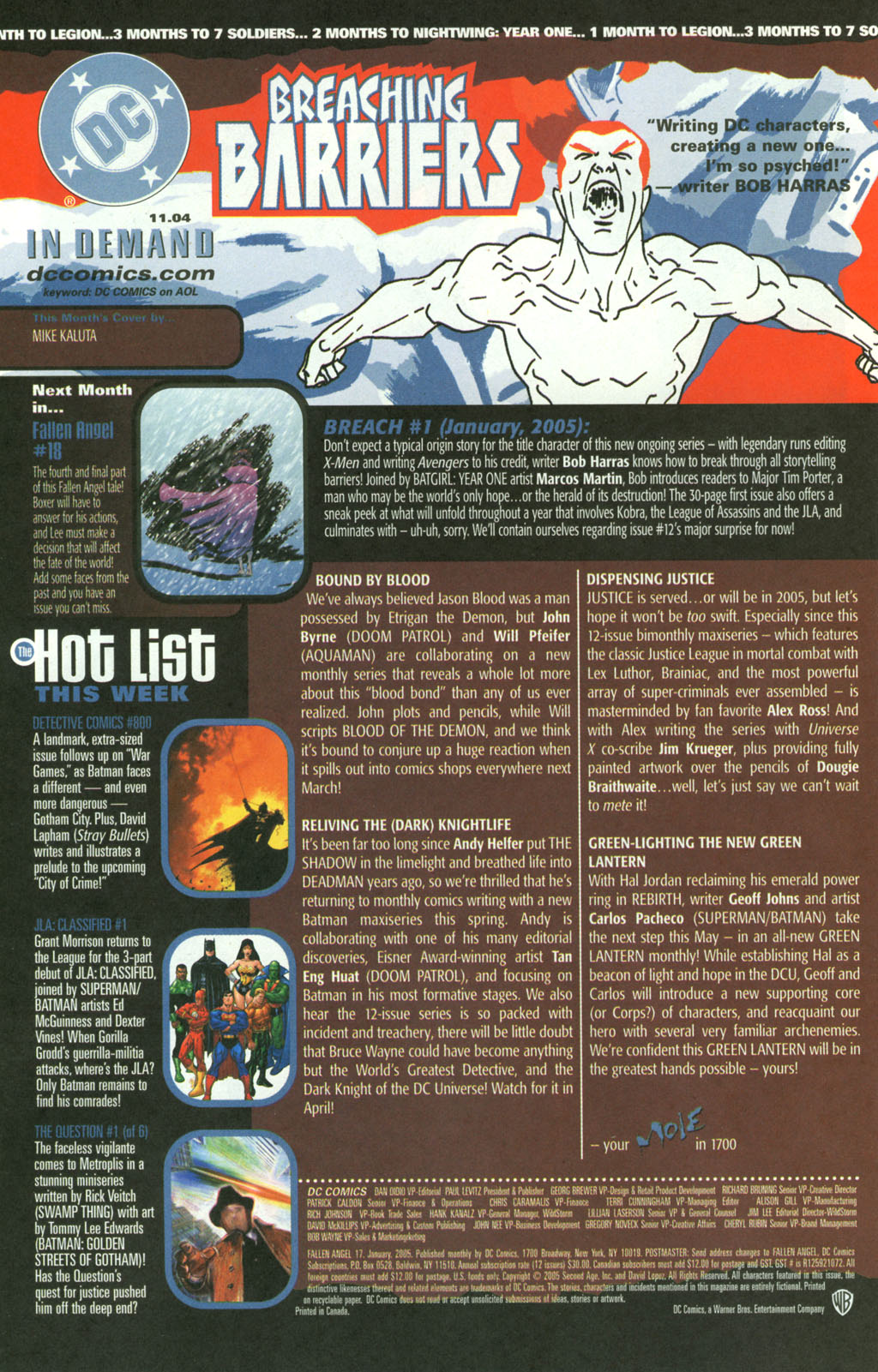 Read online Fallen Angel (2003) comic -  Issue #17 - 23