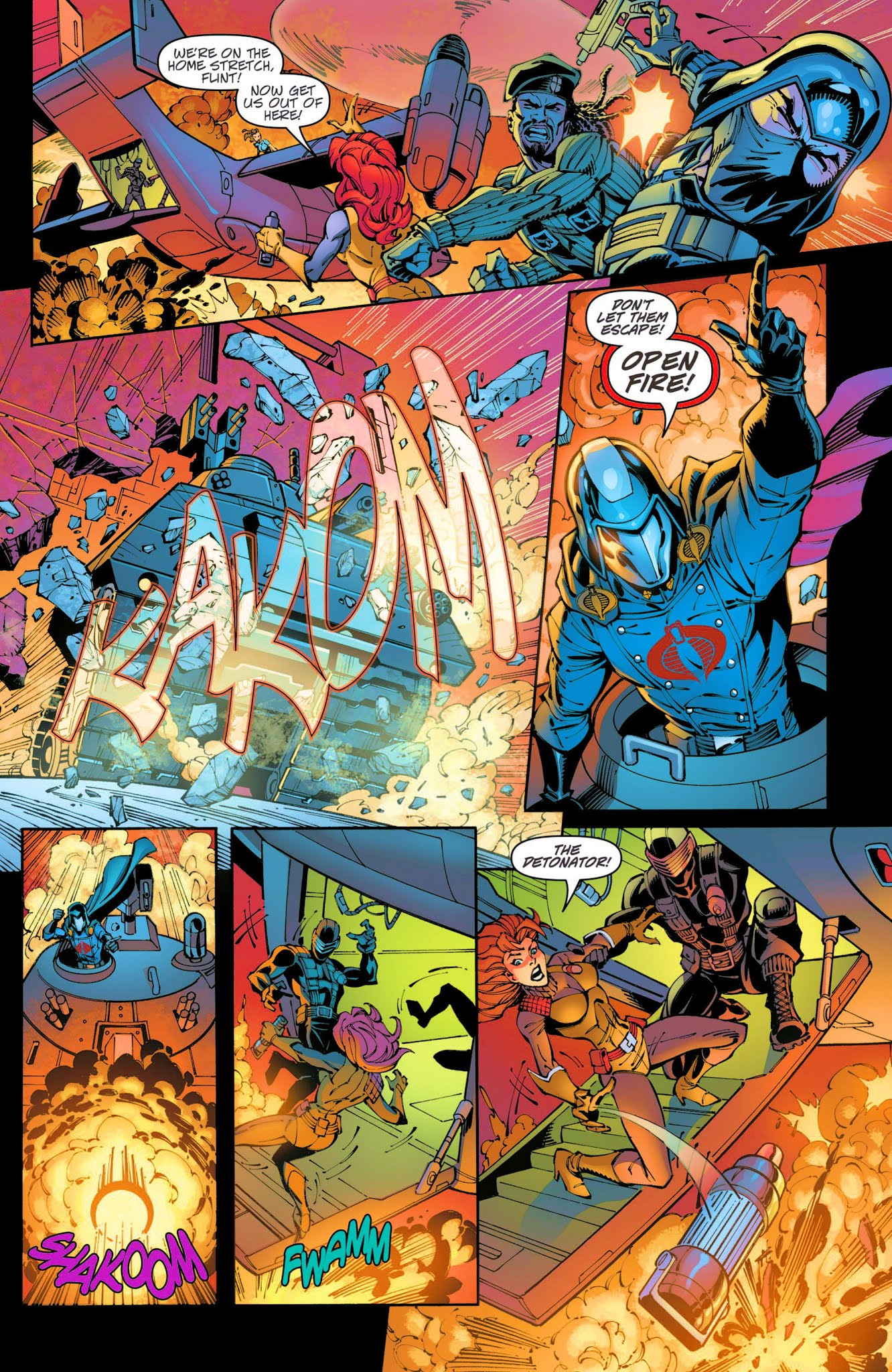 Read online Danger Girl/G.I. Joe comic -  Issue #5 - 16