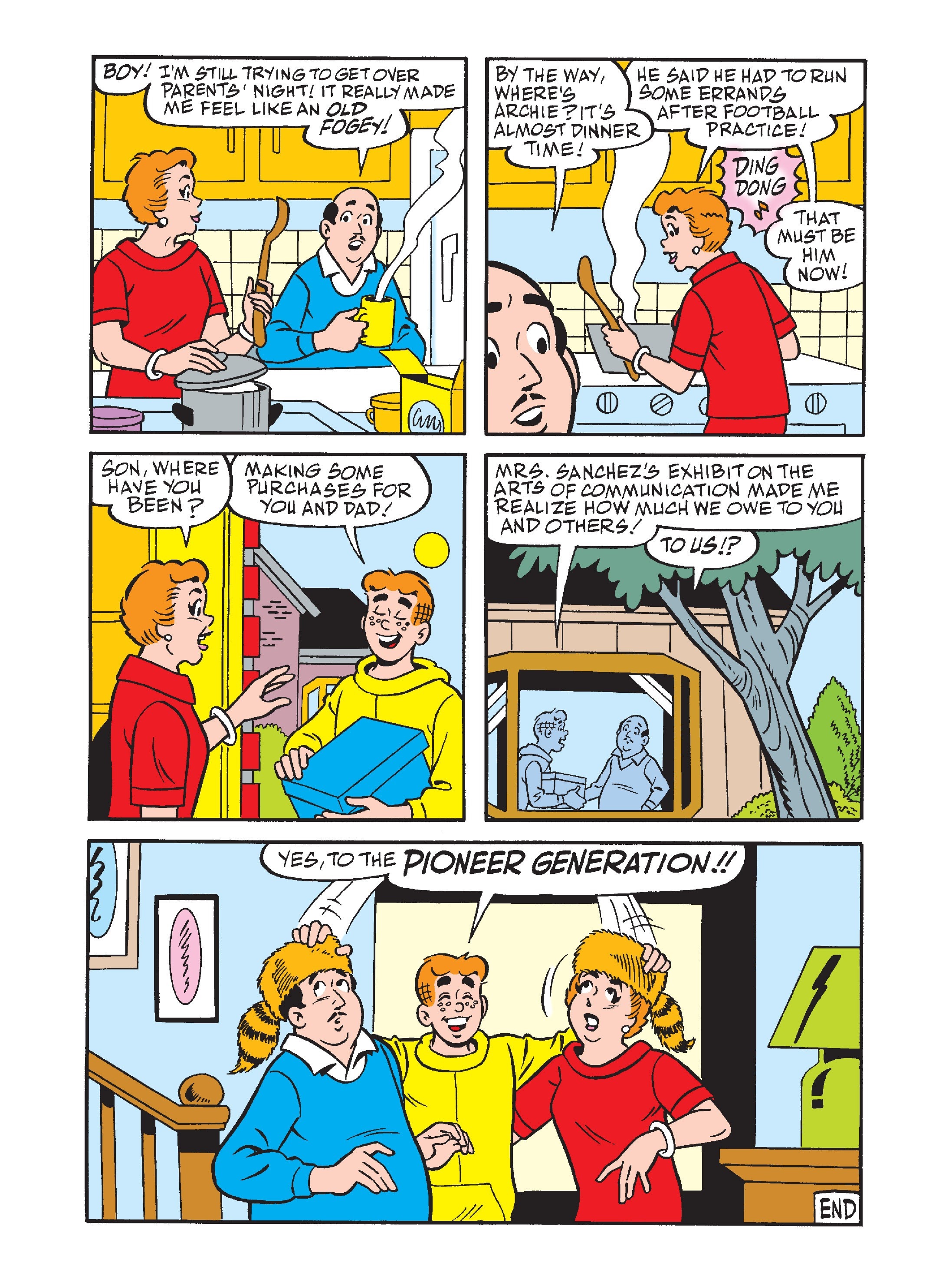 Read online Archie's Double Digest Magazine comic -  Issue #183 - 166