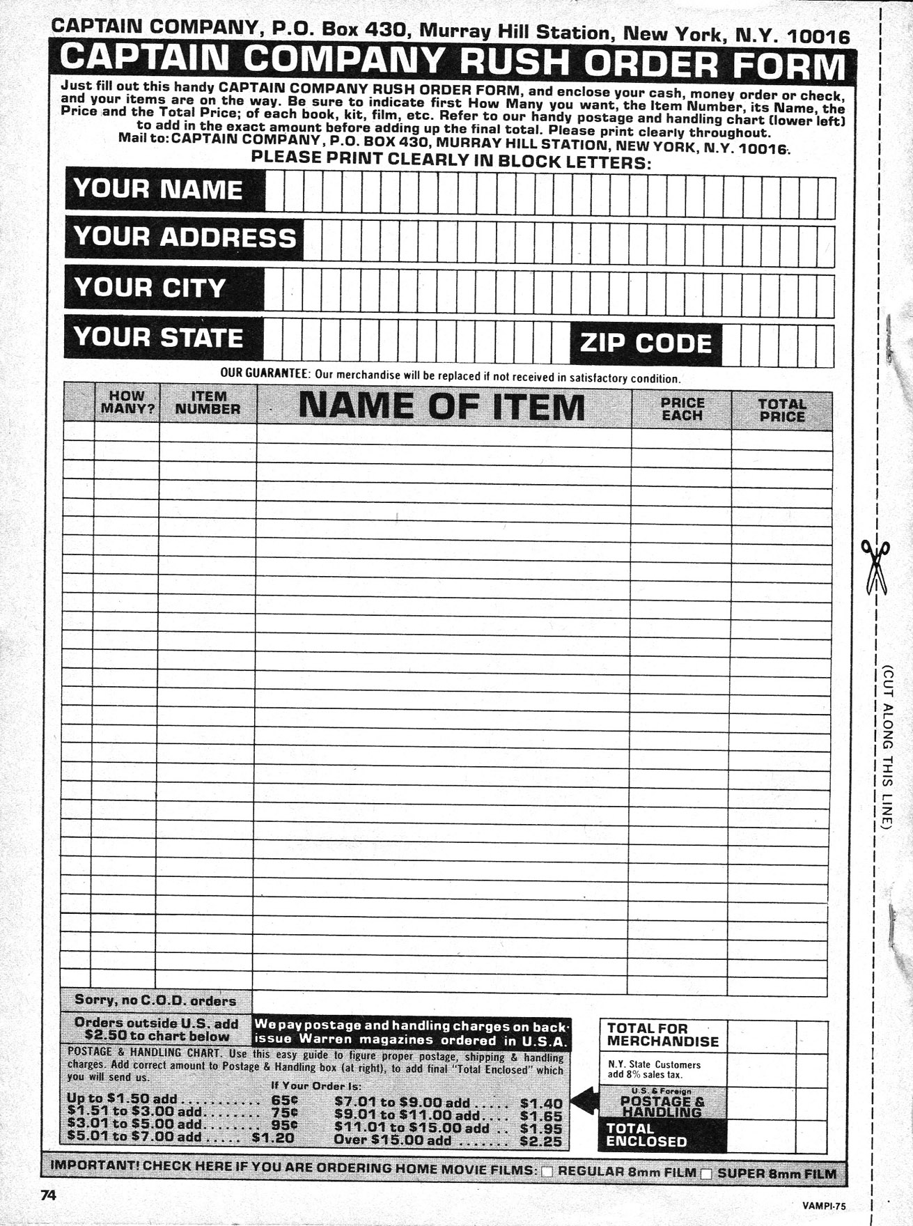 Read online Vampirella (1969) comic -  Issue #75 - 74