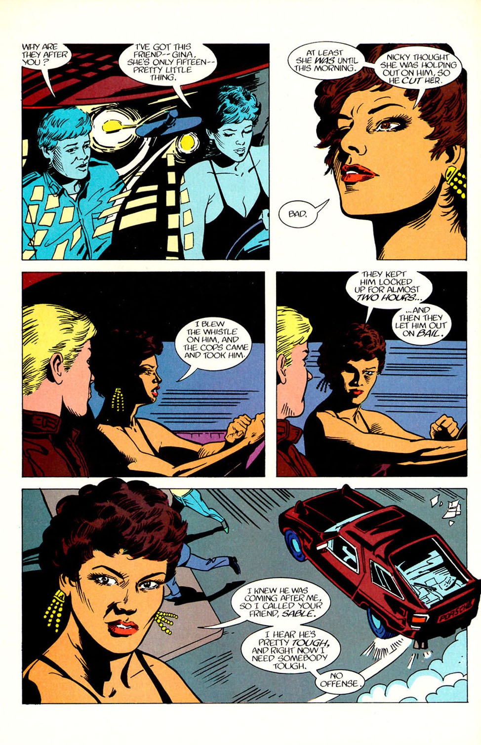 Read online Jon Sable, Freelance comic -  Issue #52 - 7