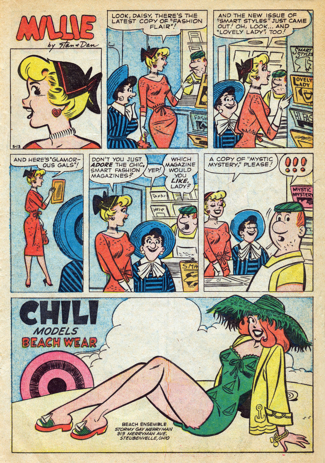 Read online Millie the Model comic -  Issue #86 - 21
