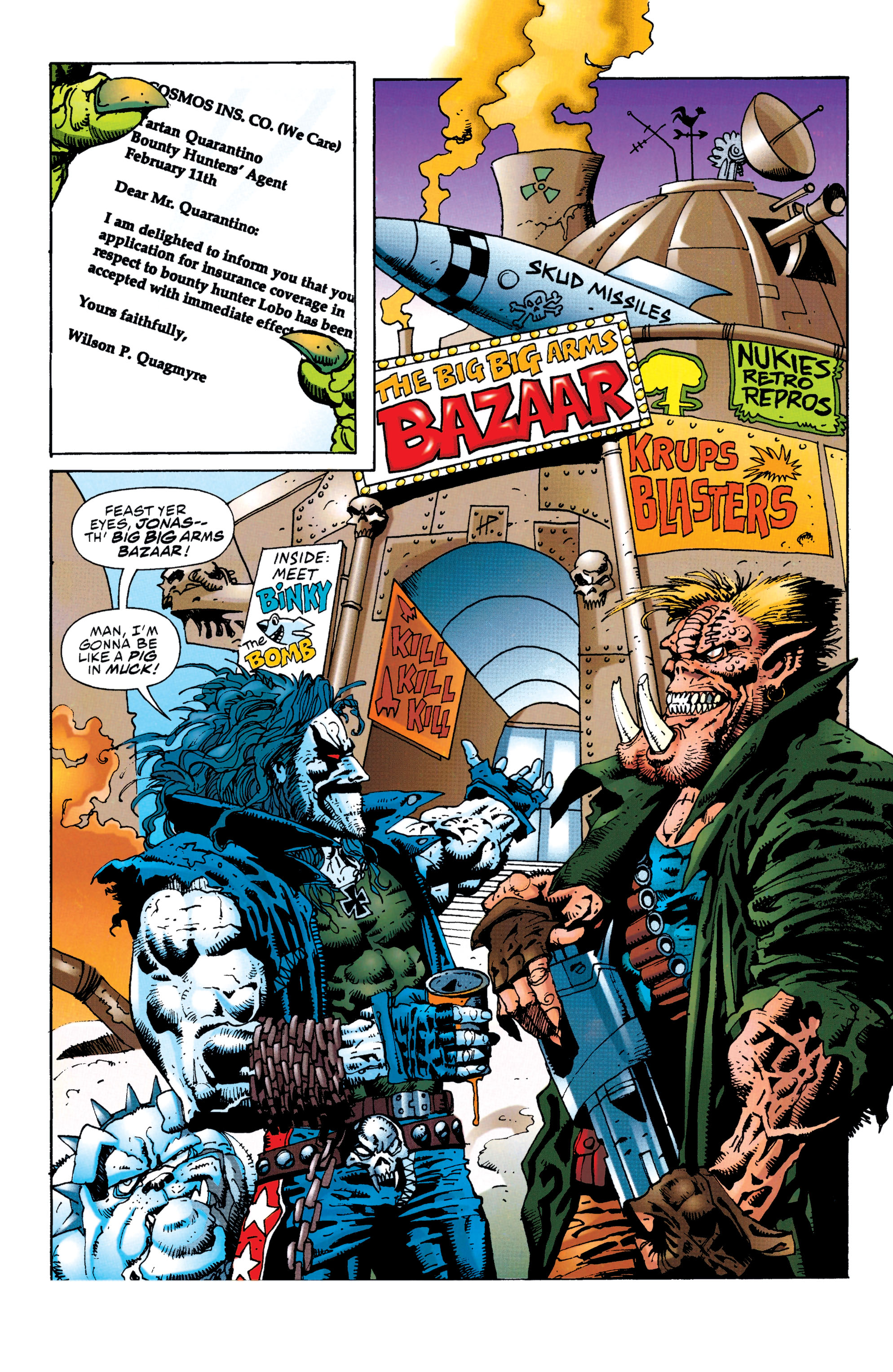 Read online Lobo (1993) comic -  Issue #26 - 2