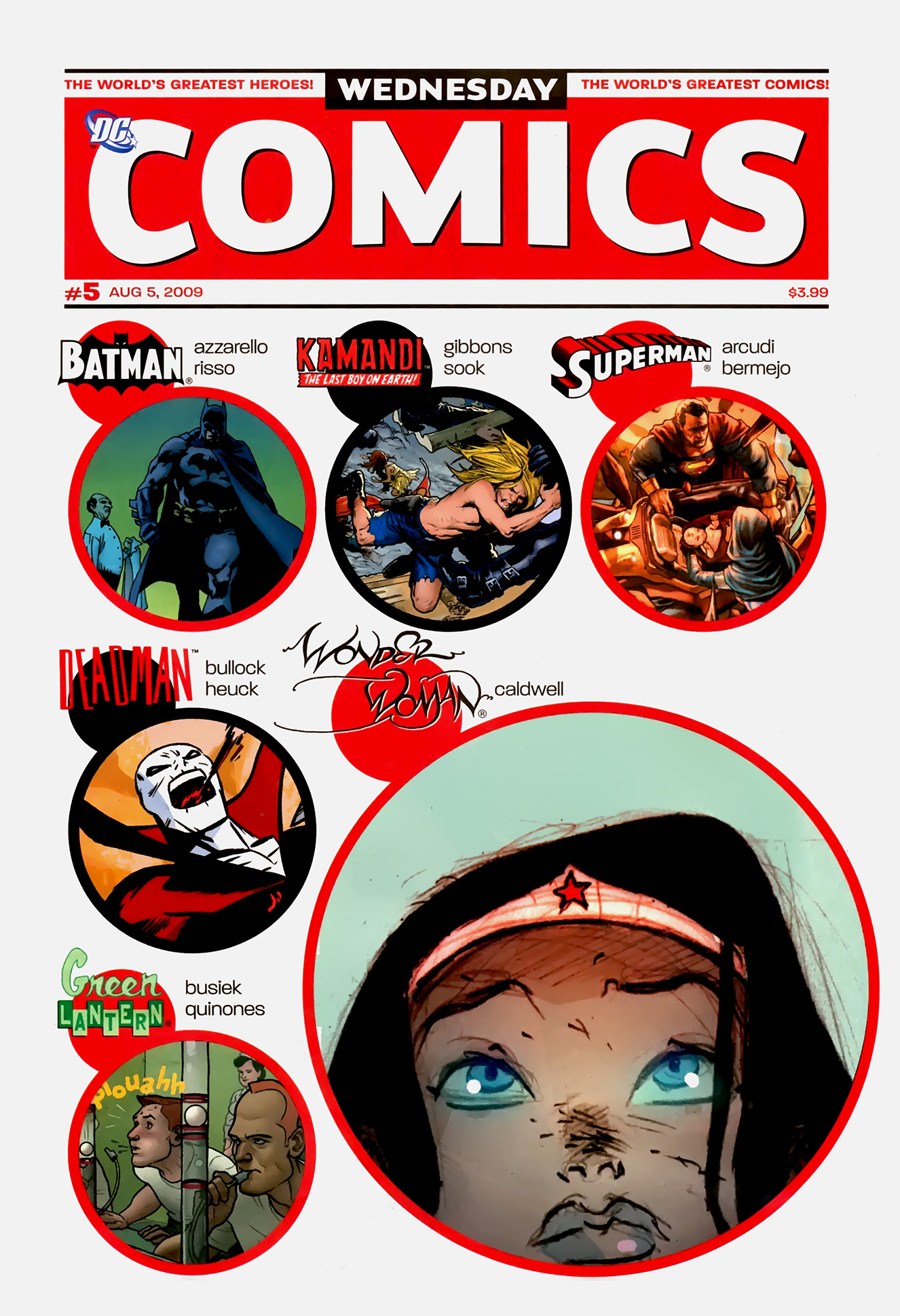 Read online Wednesday Comics comic -  Issue #5 - 1