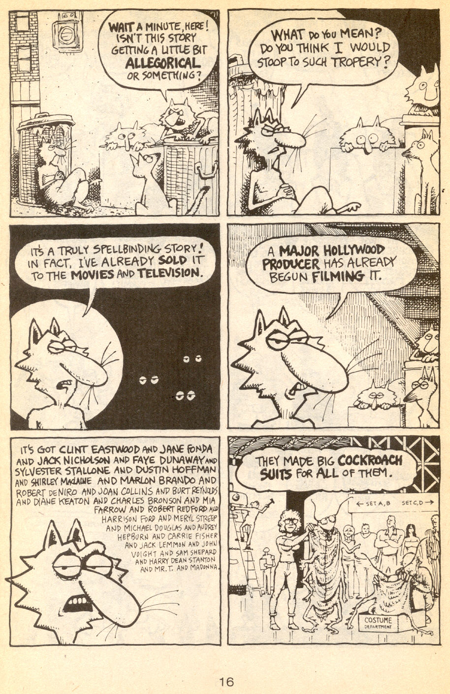 Read online Adventures of Fat Freddy's Cat comic -  Issue #6 - 18