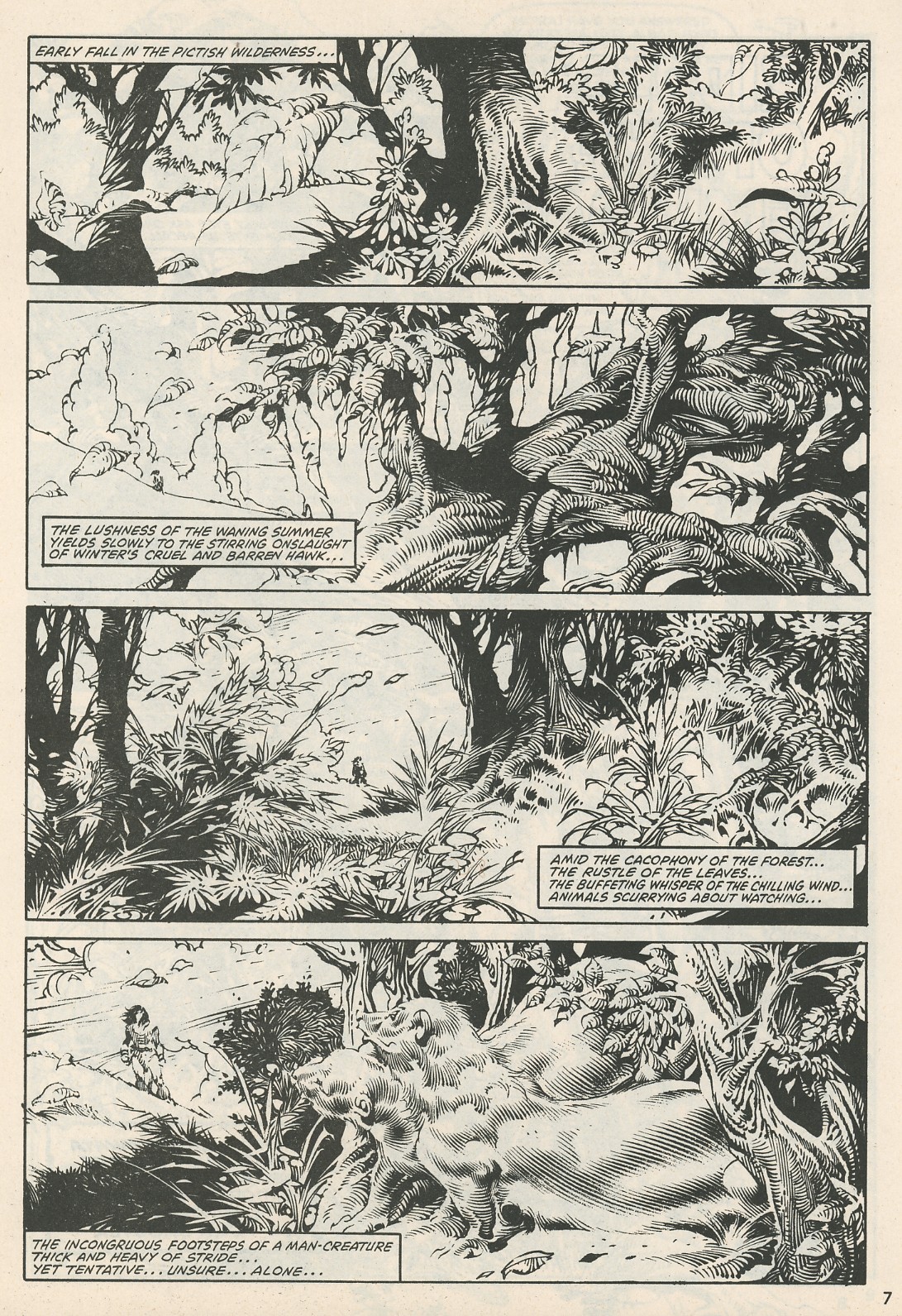 Read online The Savage Sword Of Conan comic -  Issue #114 - 7