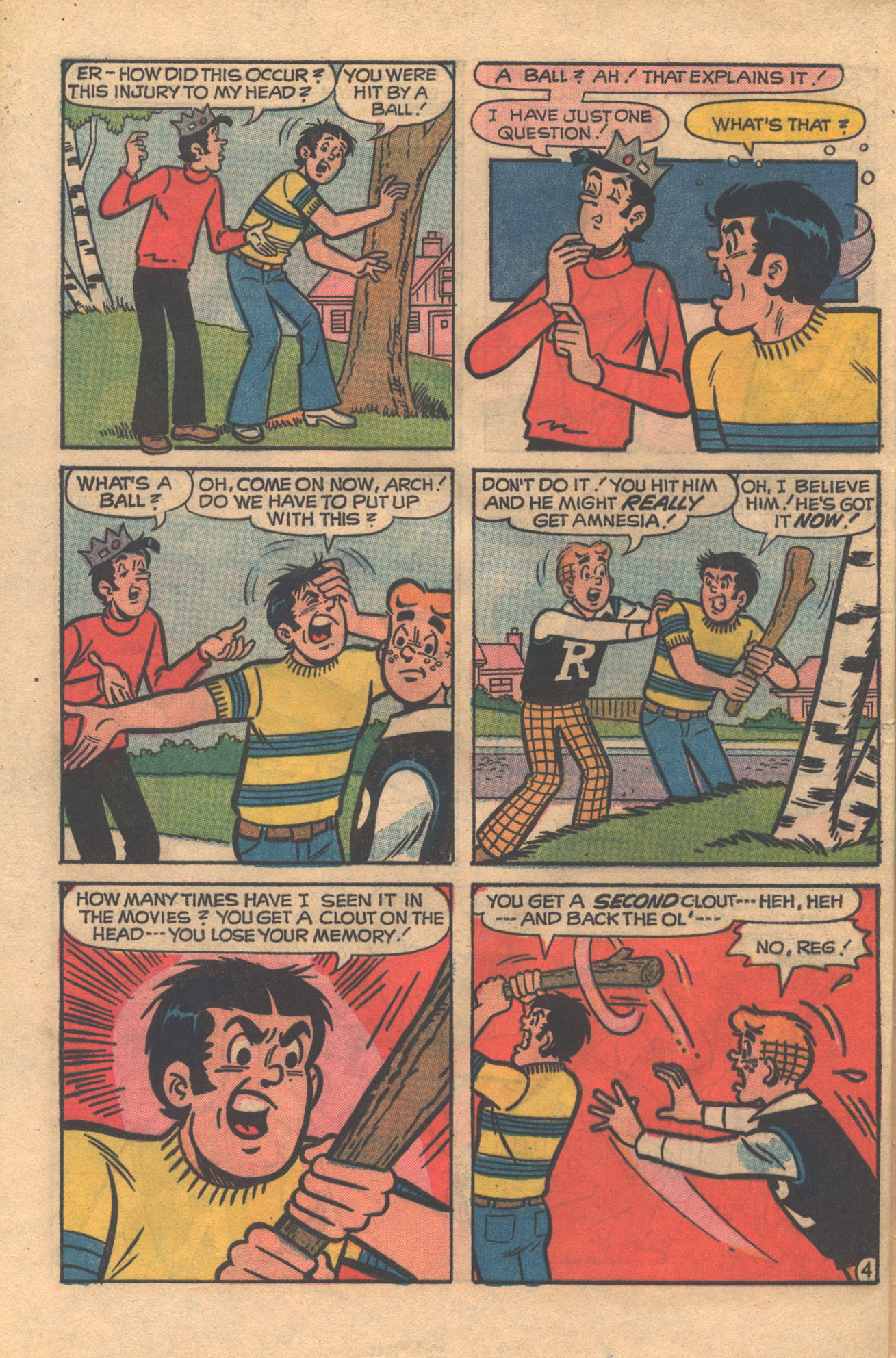 Read online Archie at Riverdale High (1972) comic -  Issue #12 - 32