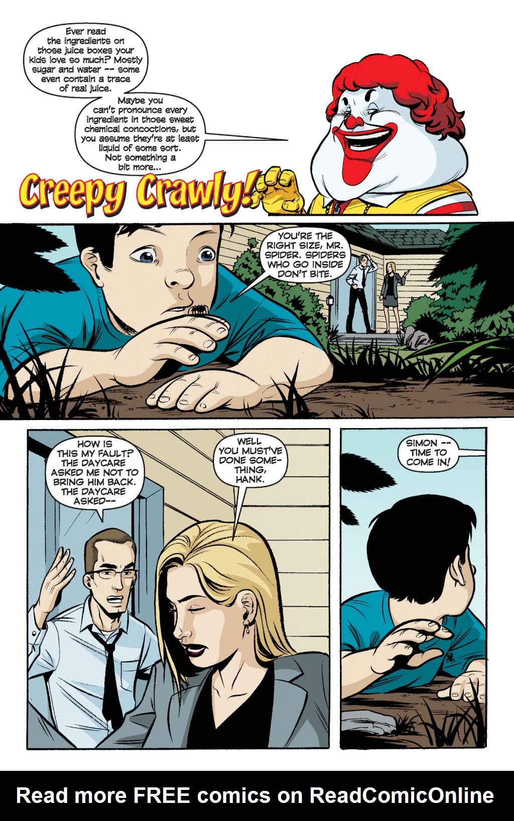 Read online Supersized: Strange Tales from a Fast-Food Culture comic -  Issue # TPB - 34