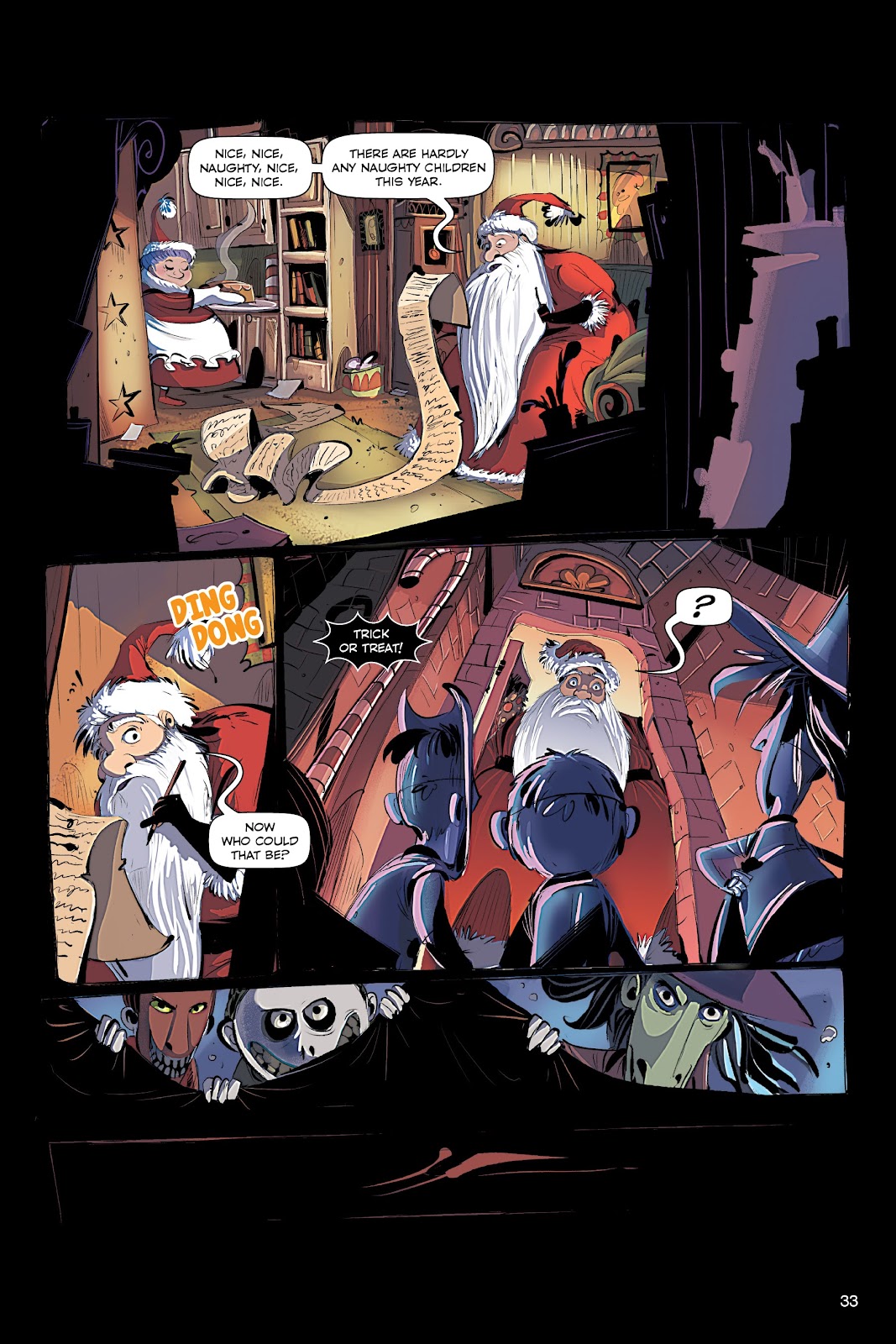 Disney The Nightmare Before Christmas: The Story of the Movie in Comics issue Full - Page 32
