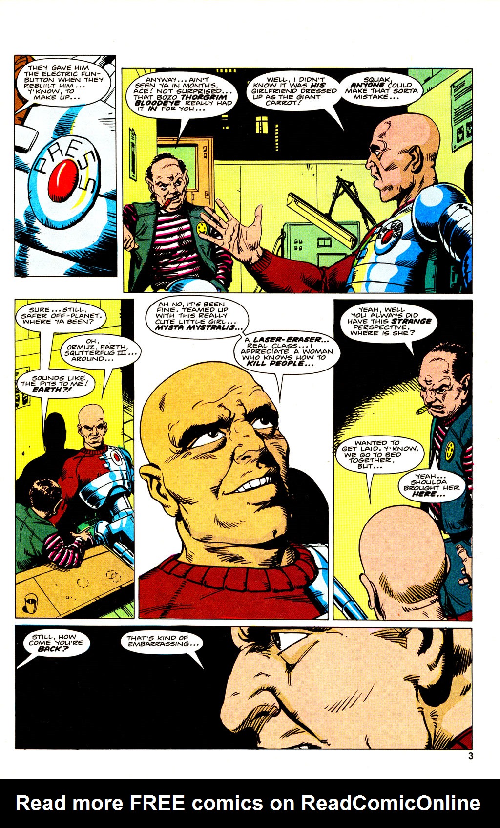 Read online Laser Eraser and Pressbutton comic -  Issue #1 - 5