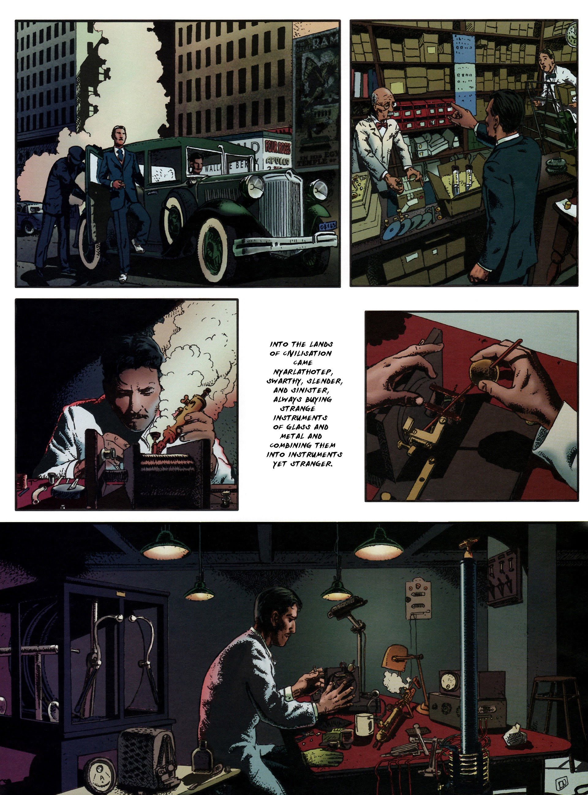 Read online Nyarlathotep comic -  Issue # Full - 14