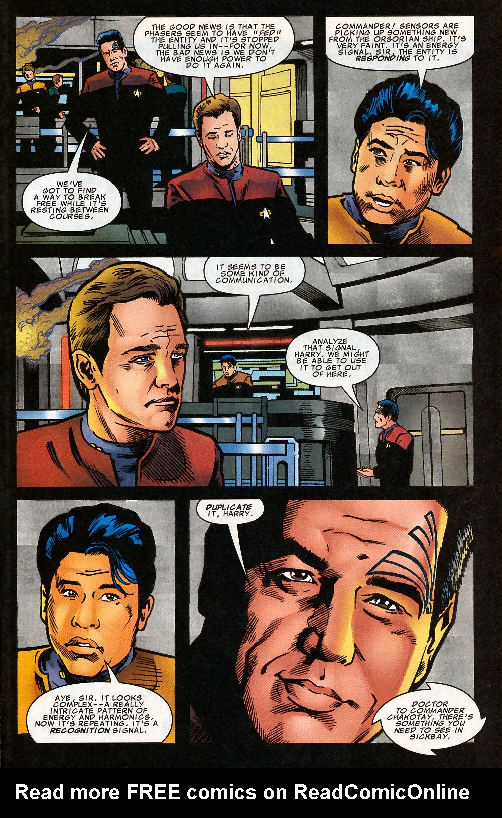 Read online Star Trek: Voyager comic -  Issue #15 - 22