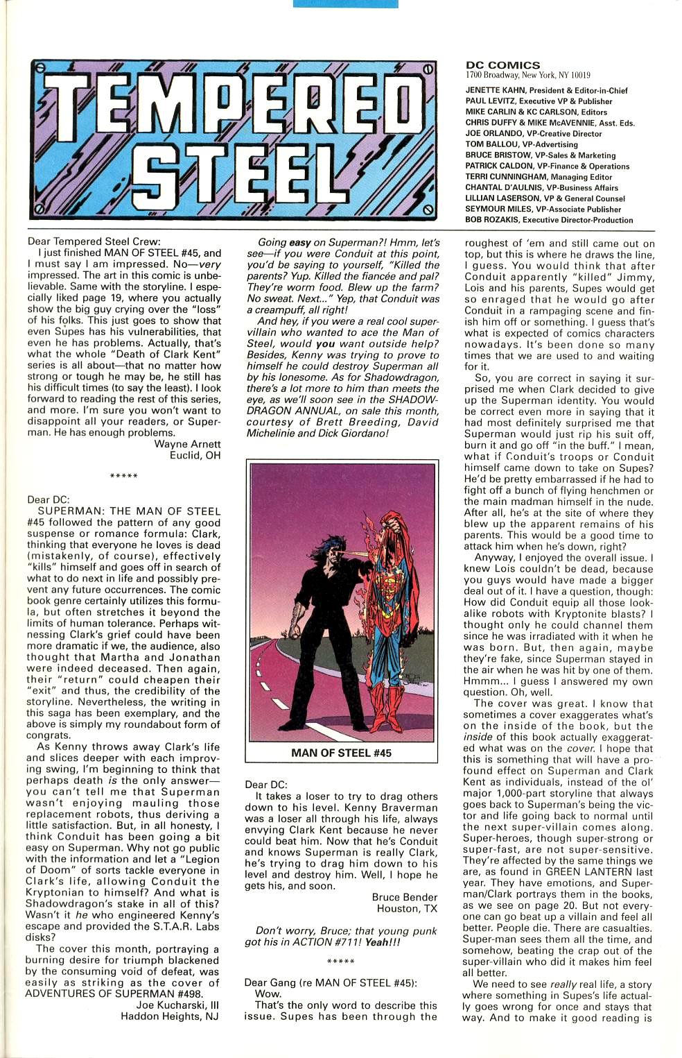 Read online Superman: The Man of Steel (1991) comic -  Issue #49 - 26