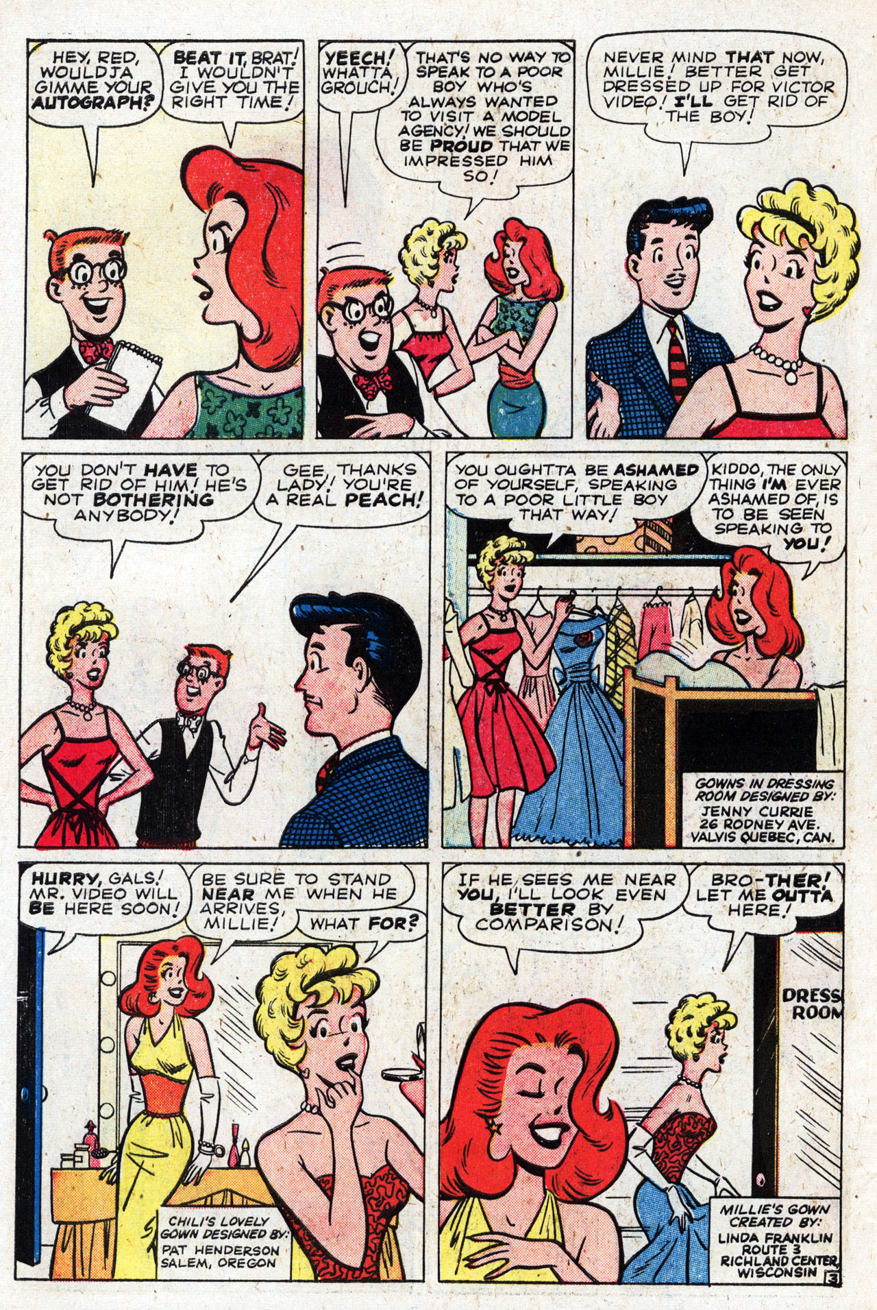 Read online Millie the Model comic -  Issue #100 - 30