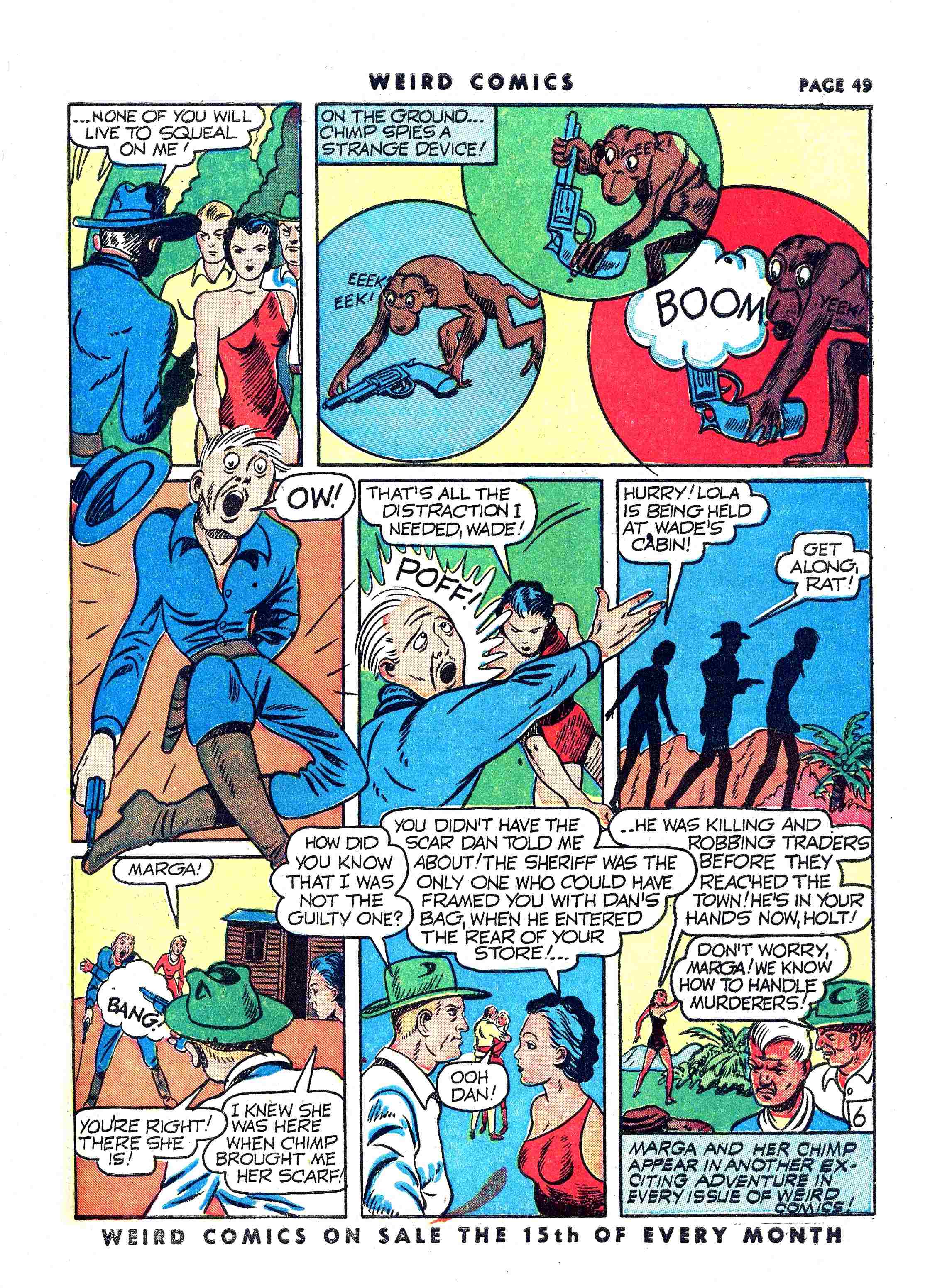 Read online Weird Comics comic -  Issue #18 - 51