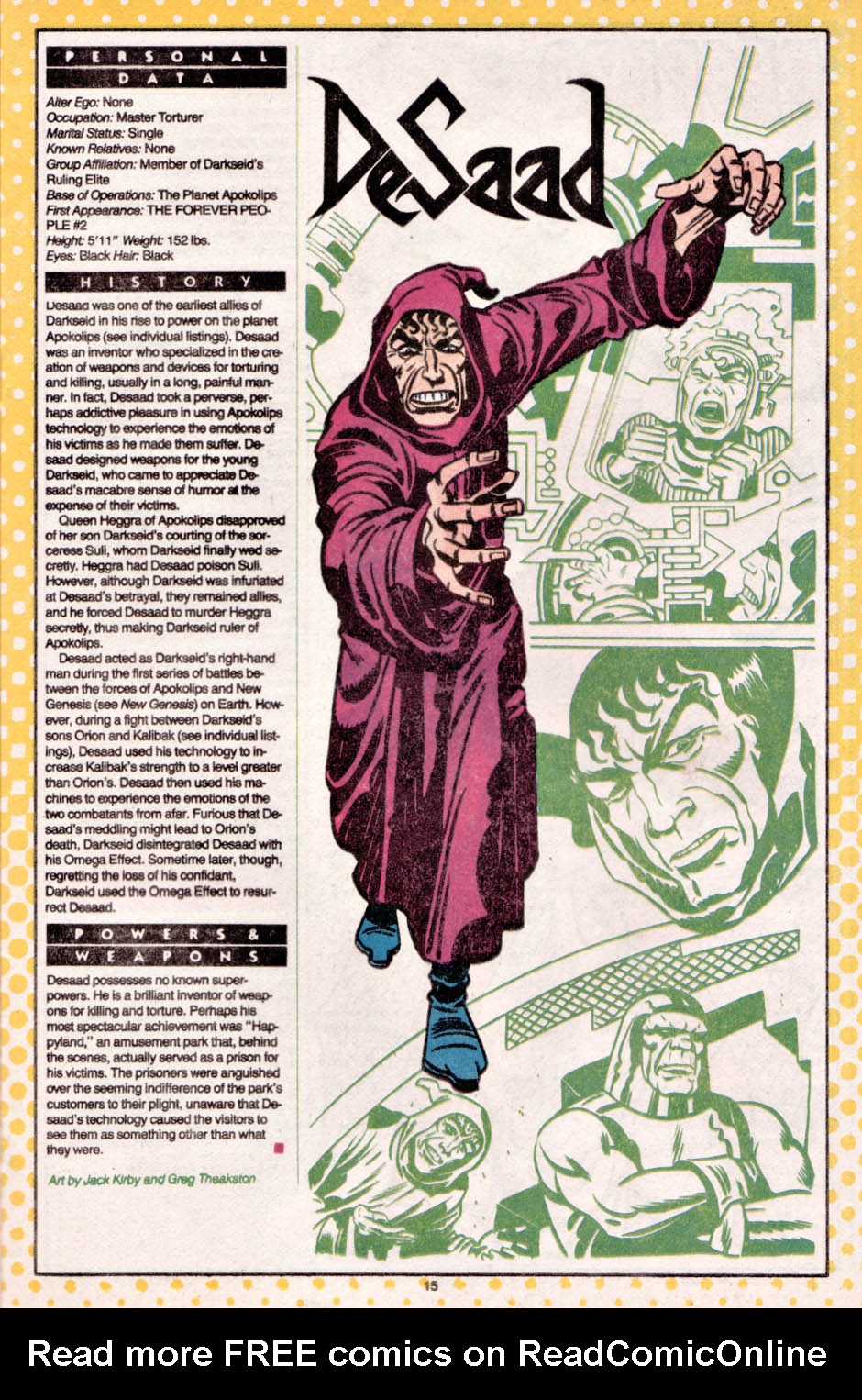 Read online Who's Who: The Definitive Directory of the DC Universe comic -  Issue #6 - 17