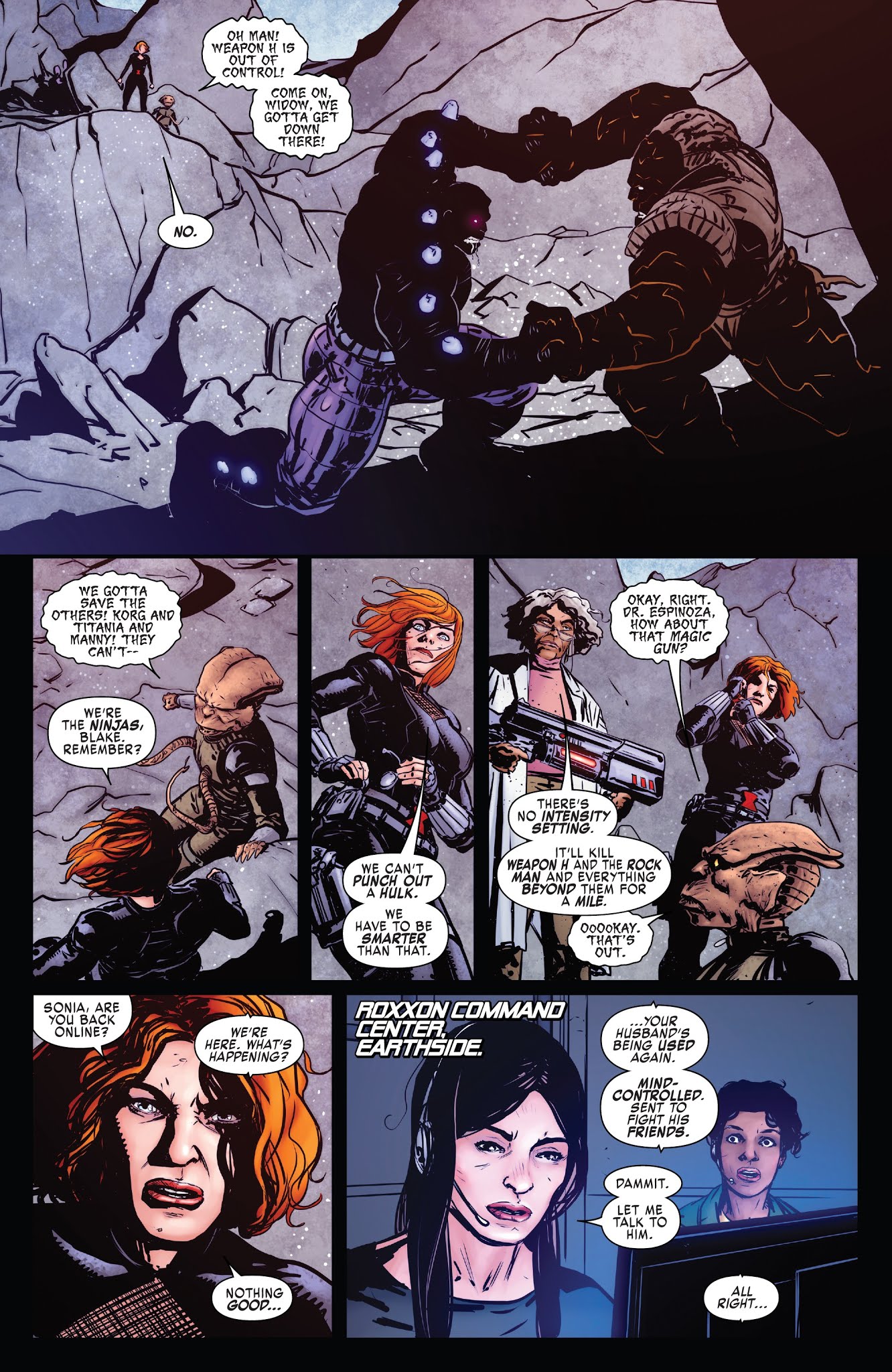 Read online Weapon H comic -  Issue #11 - 12