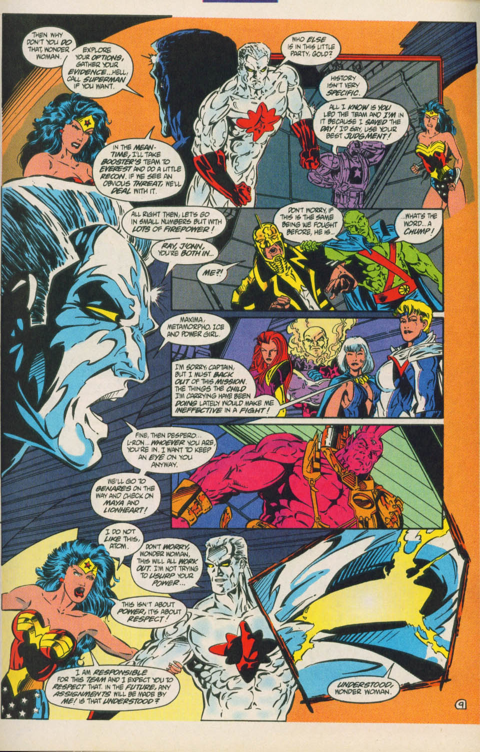 Read online Justice League America comic -  Issue #89 - 10