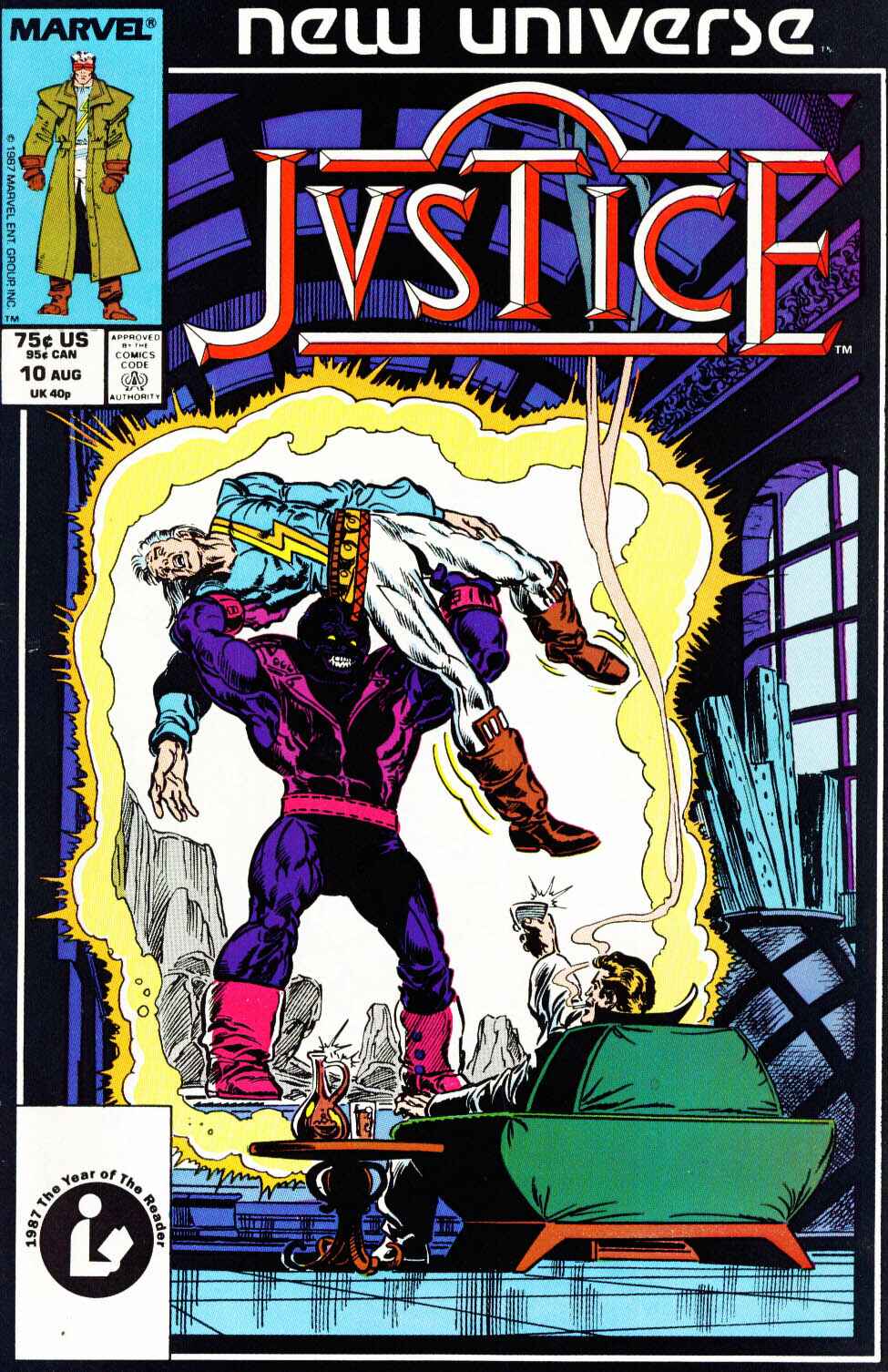 Read online Justice (1986) comic -  Issue #10 - 1