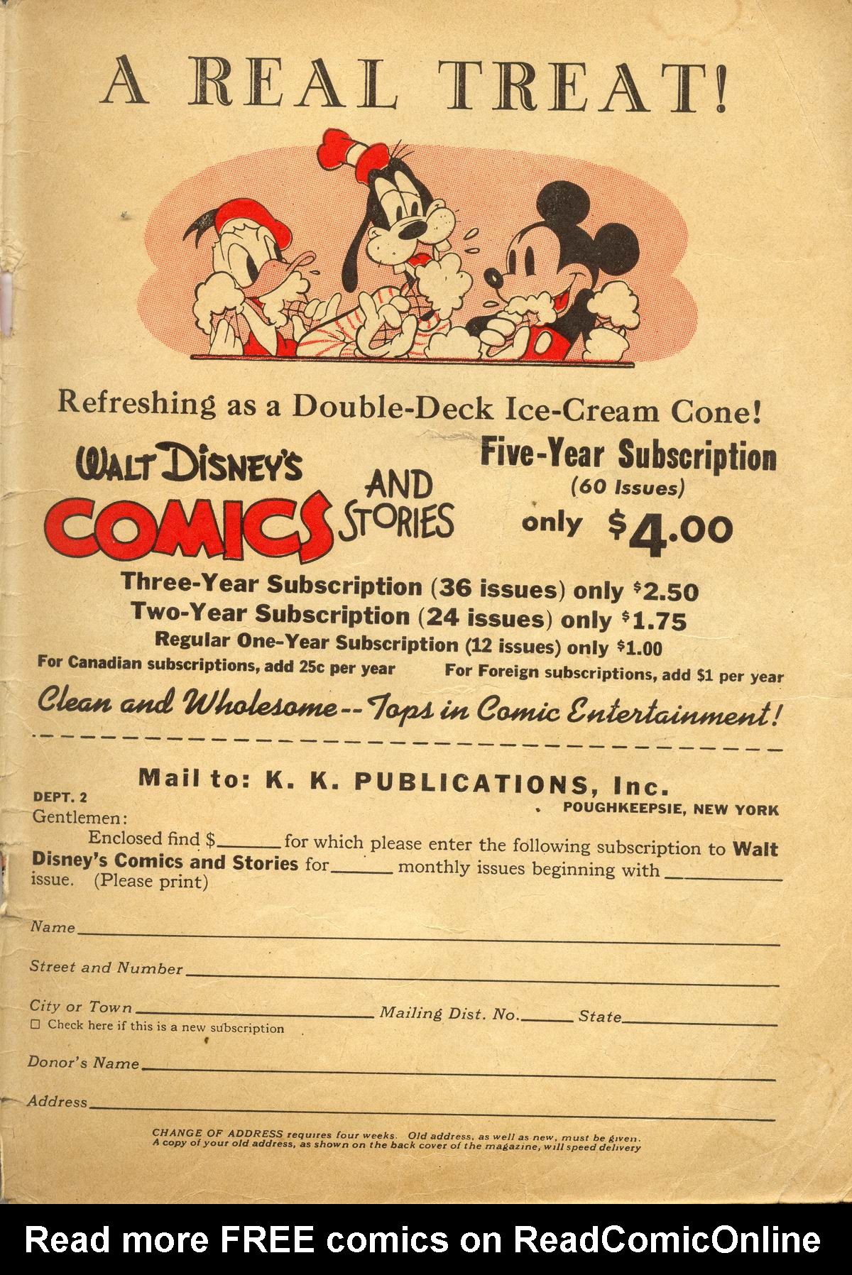 Read online Walt Disney's Comics and Stories comic -  Issue #77 - 51