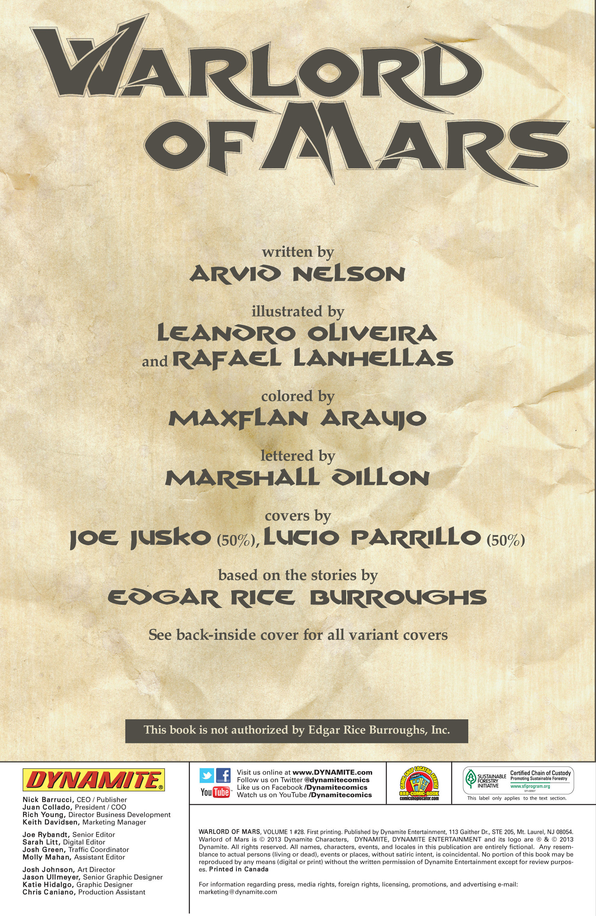 Read online Warlord of Mars comic -  Issue #28 - 3