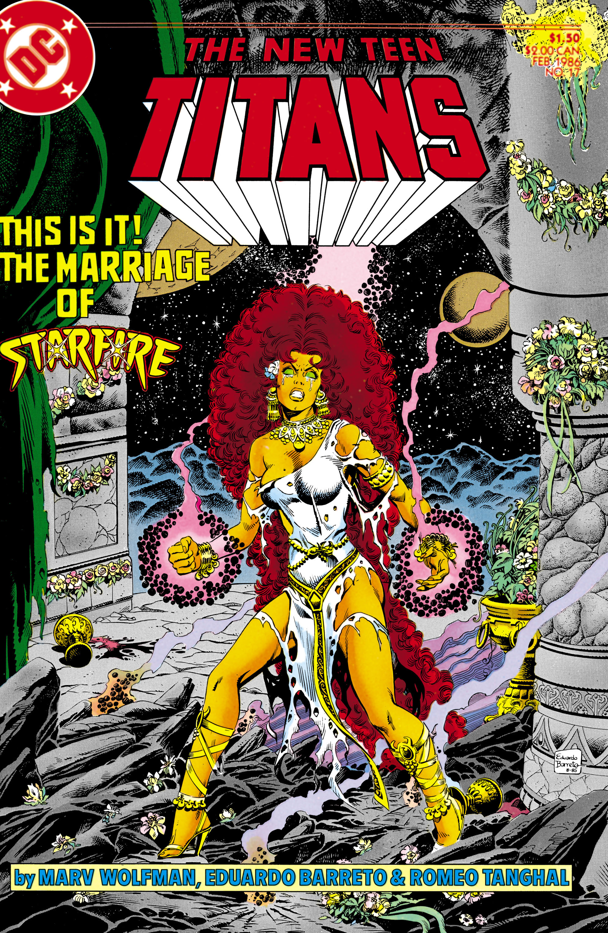 Read online The New Teen Titans (1984) comic -  Issue #17 - 1