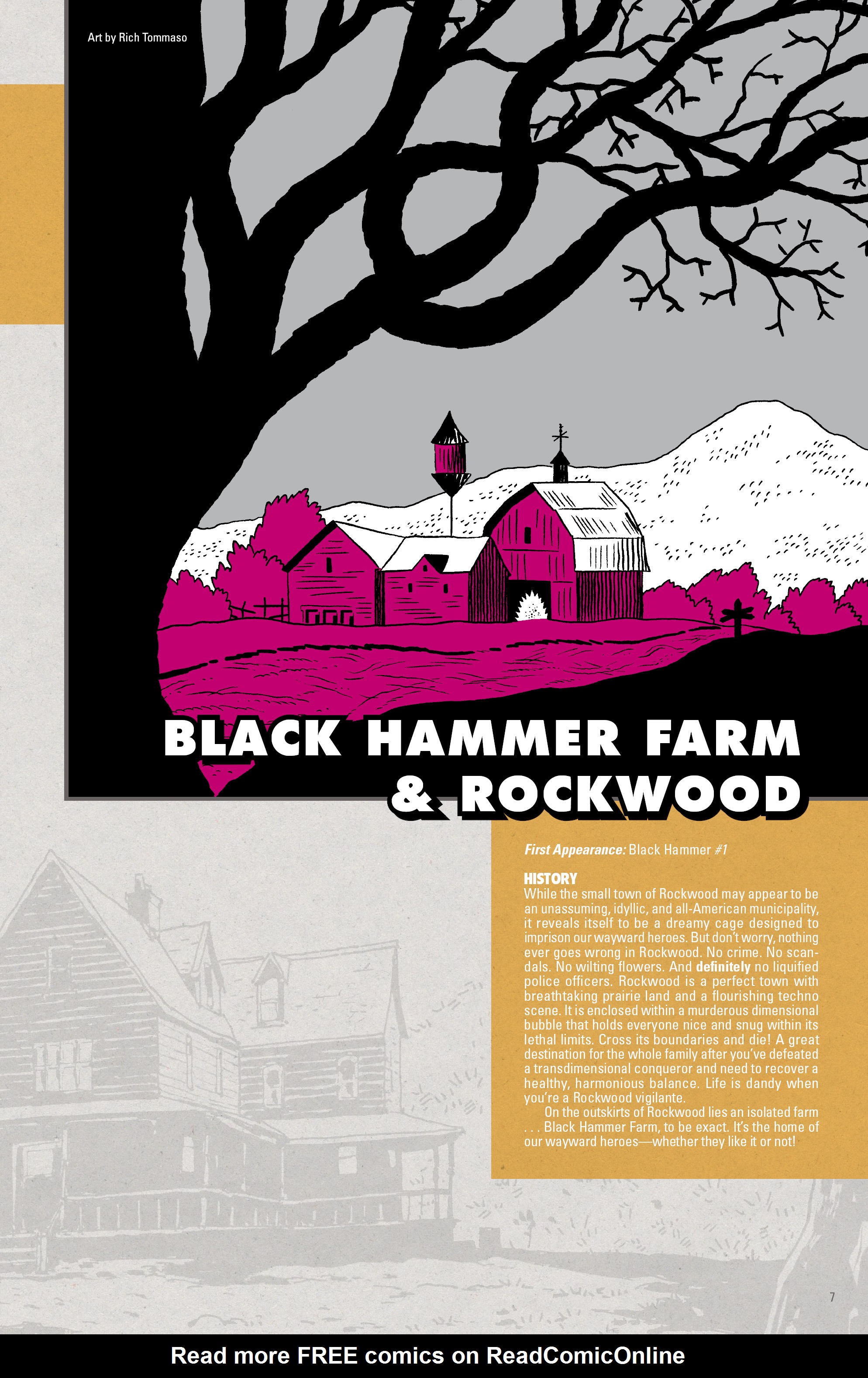 Read online The World of Black Hammer Encyclopedia comic -  Issue # Full - 9