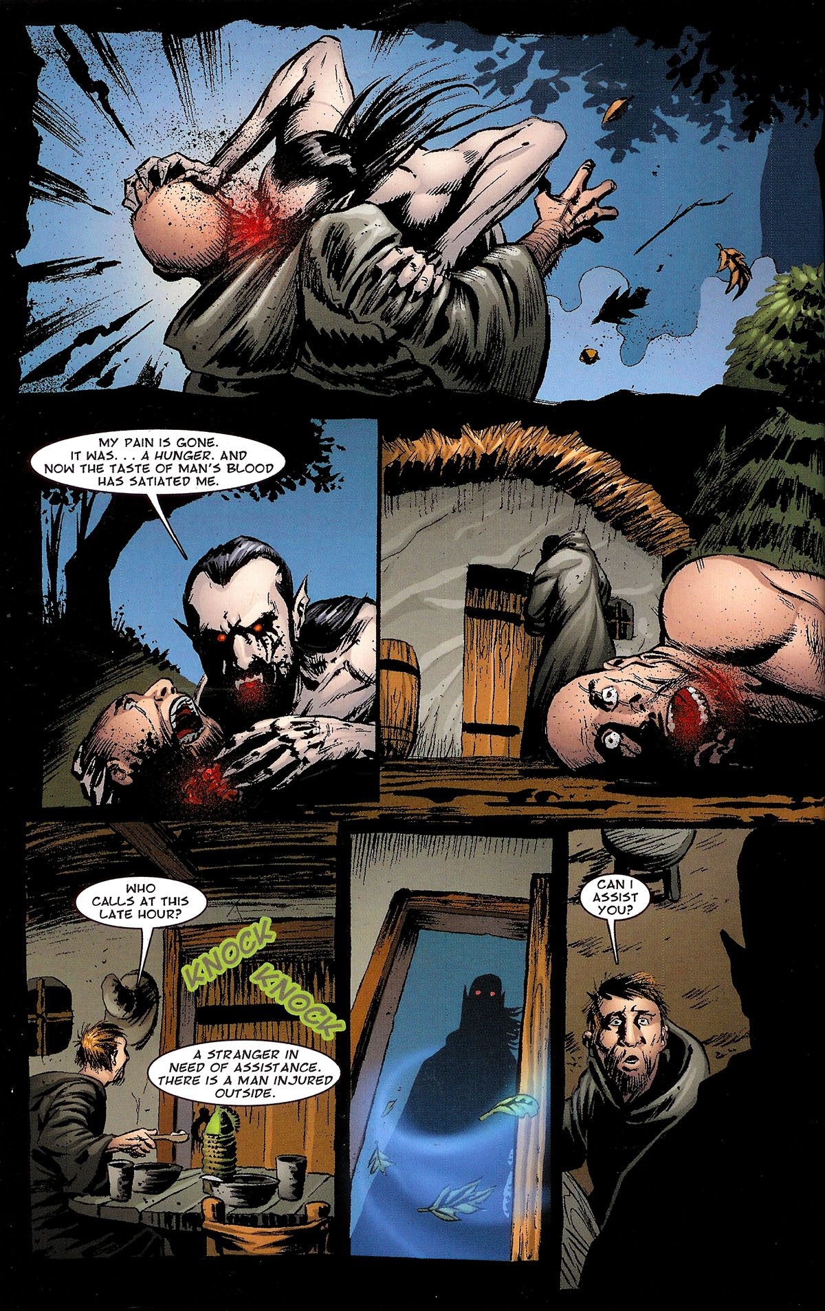 Read online Dracula vs King Arthur comic -  Issue #1 - 32