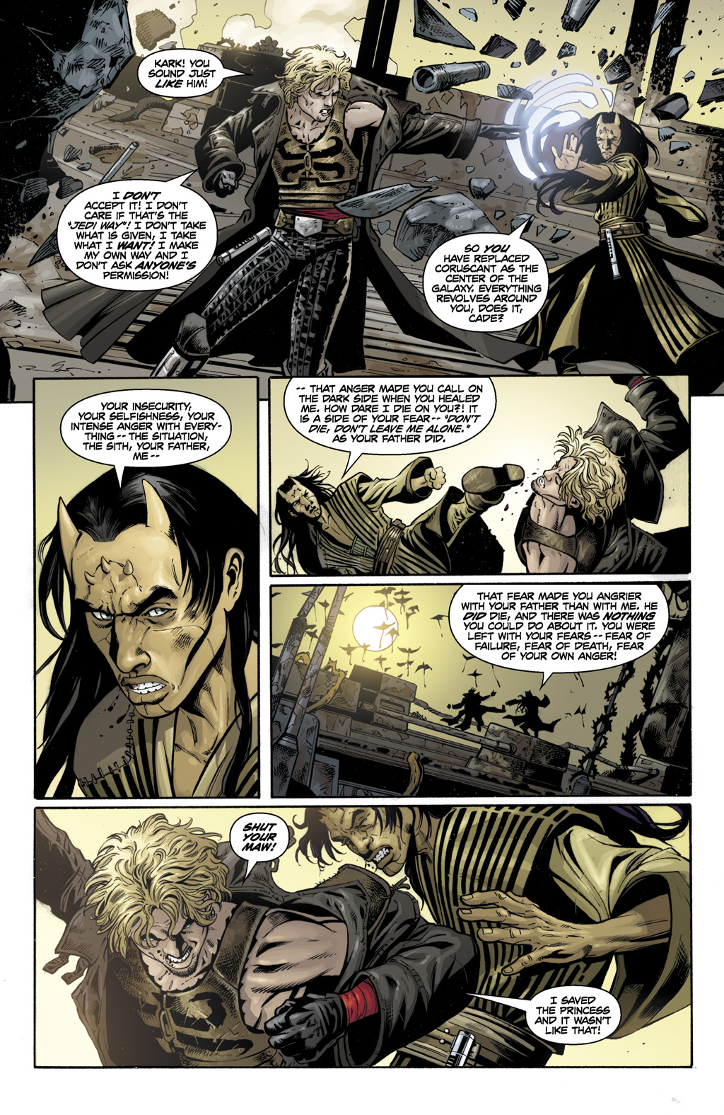 Read online Star Wars: Legacy (2006) comic -  Issue #12 - 12