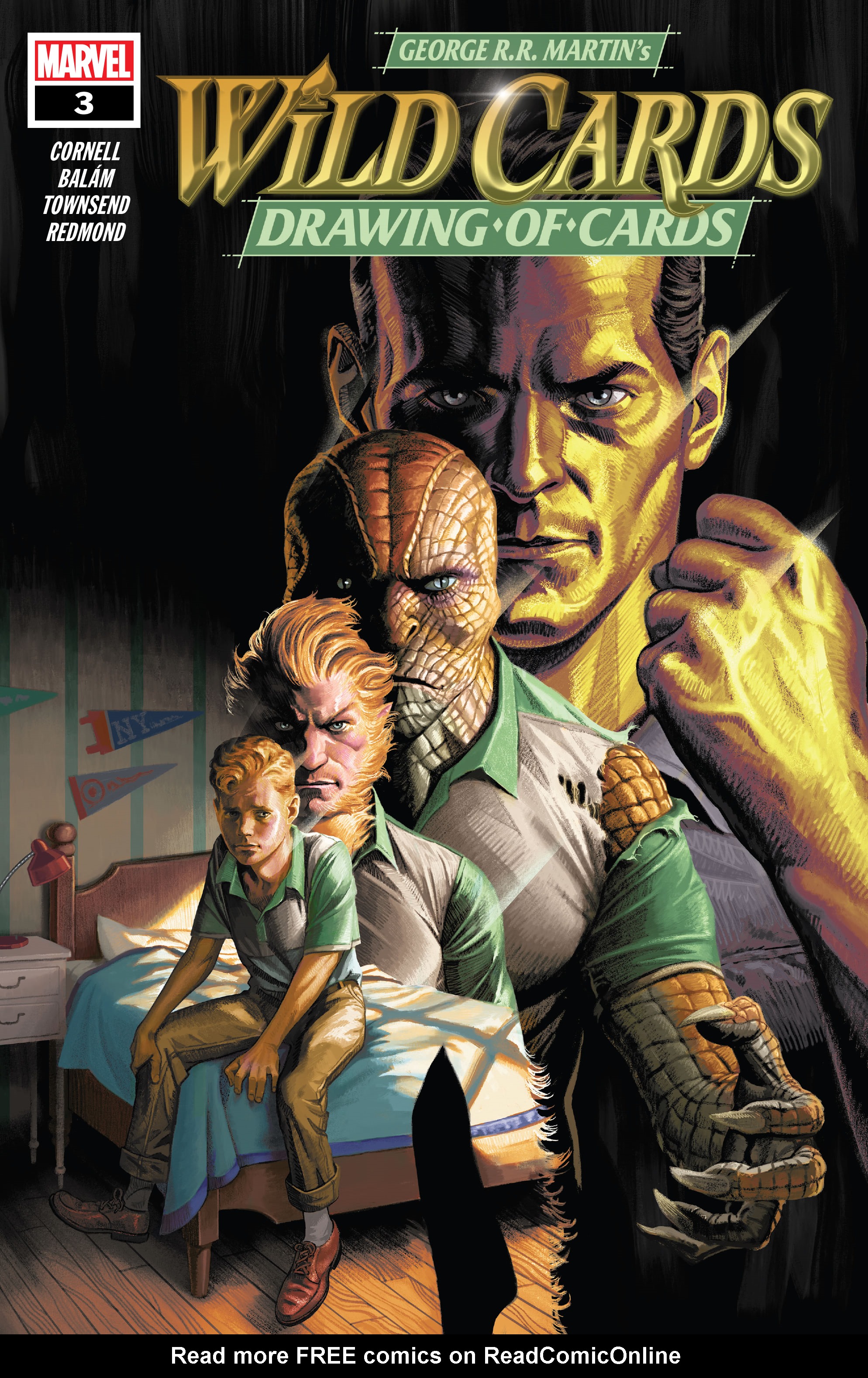 Read online Wild Cards: The Drawing Of Cards comic -  Issue #3 - 1