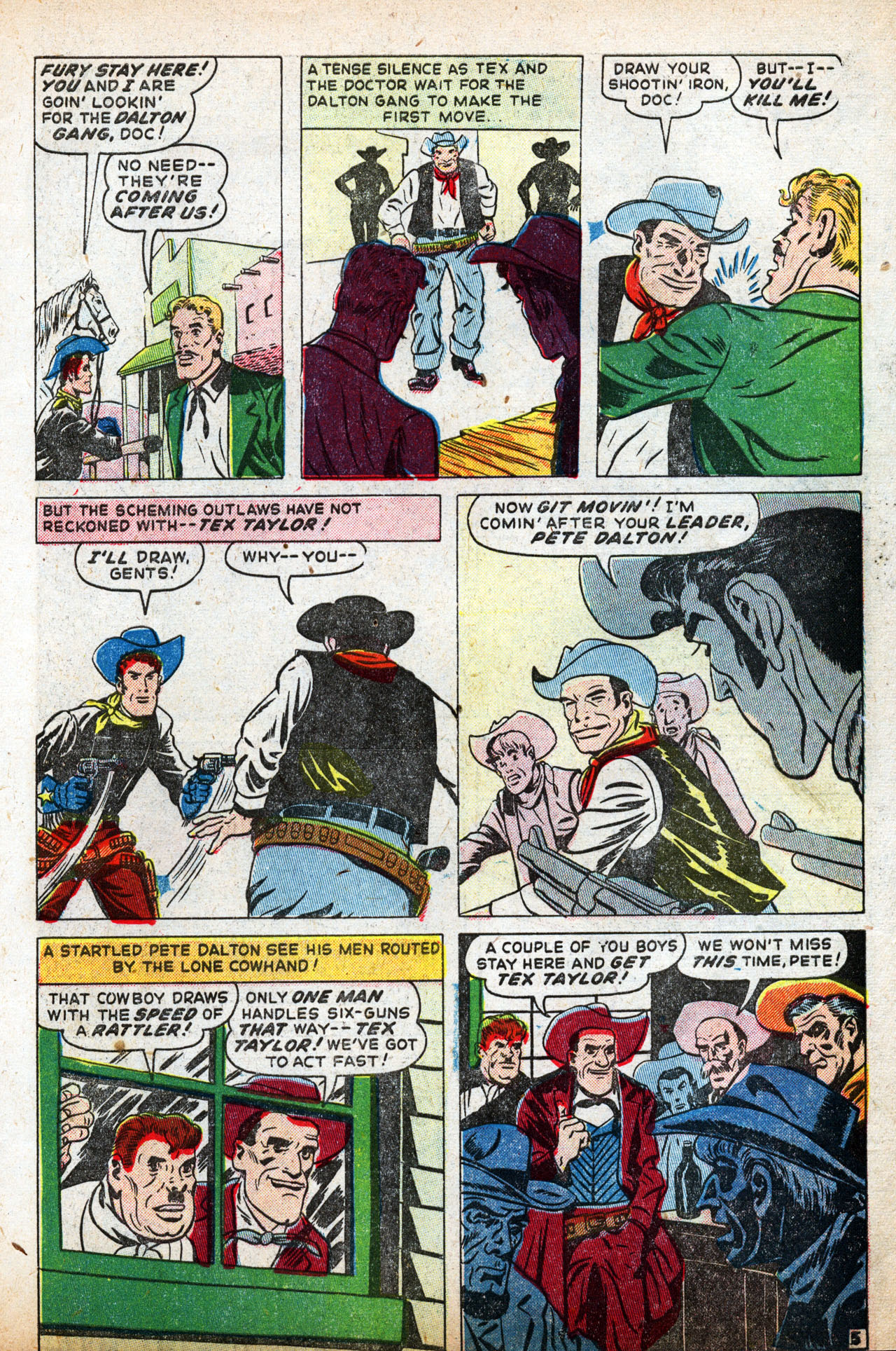 Read online Tex Taylor comic -  Issue #4 - 7