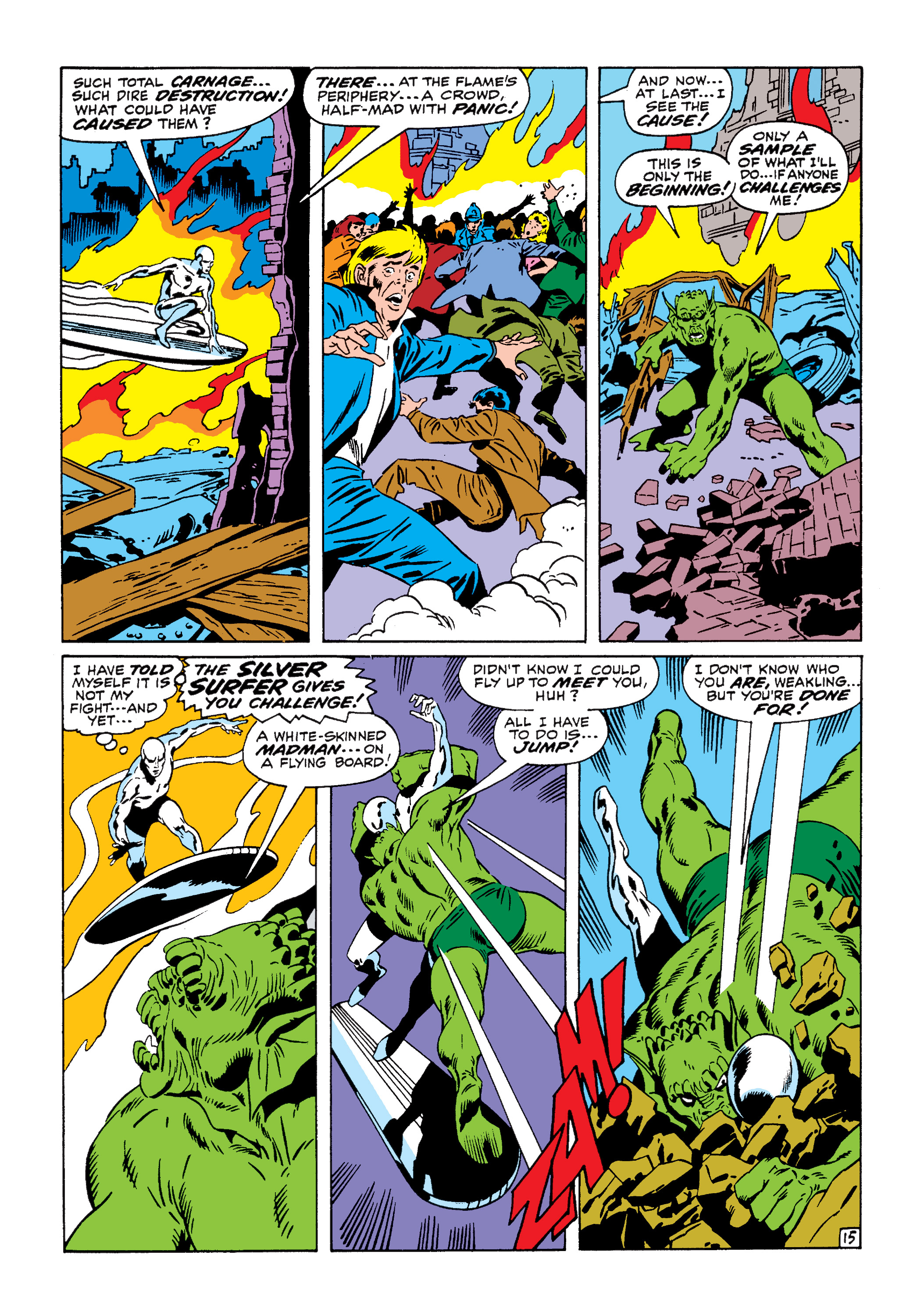Read online Marvel Masterworks: The Silver Surfer comic -  Issue # TPB 2 (Part 2) - 48