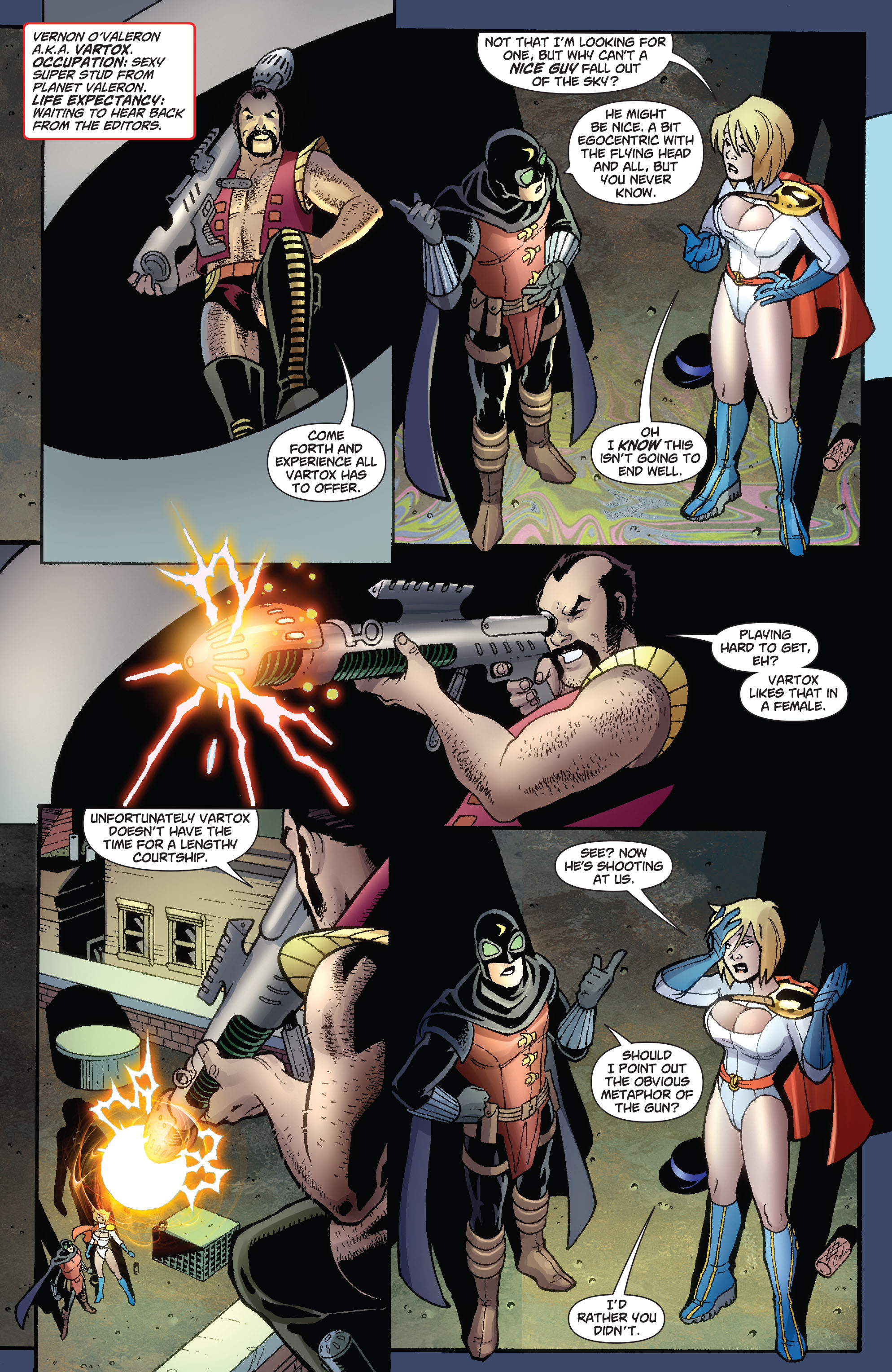 Read online Power Girl (2009) comic -  Issue #7 - 11