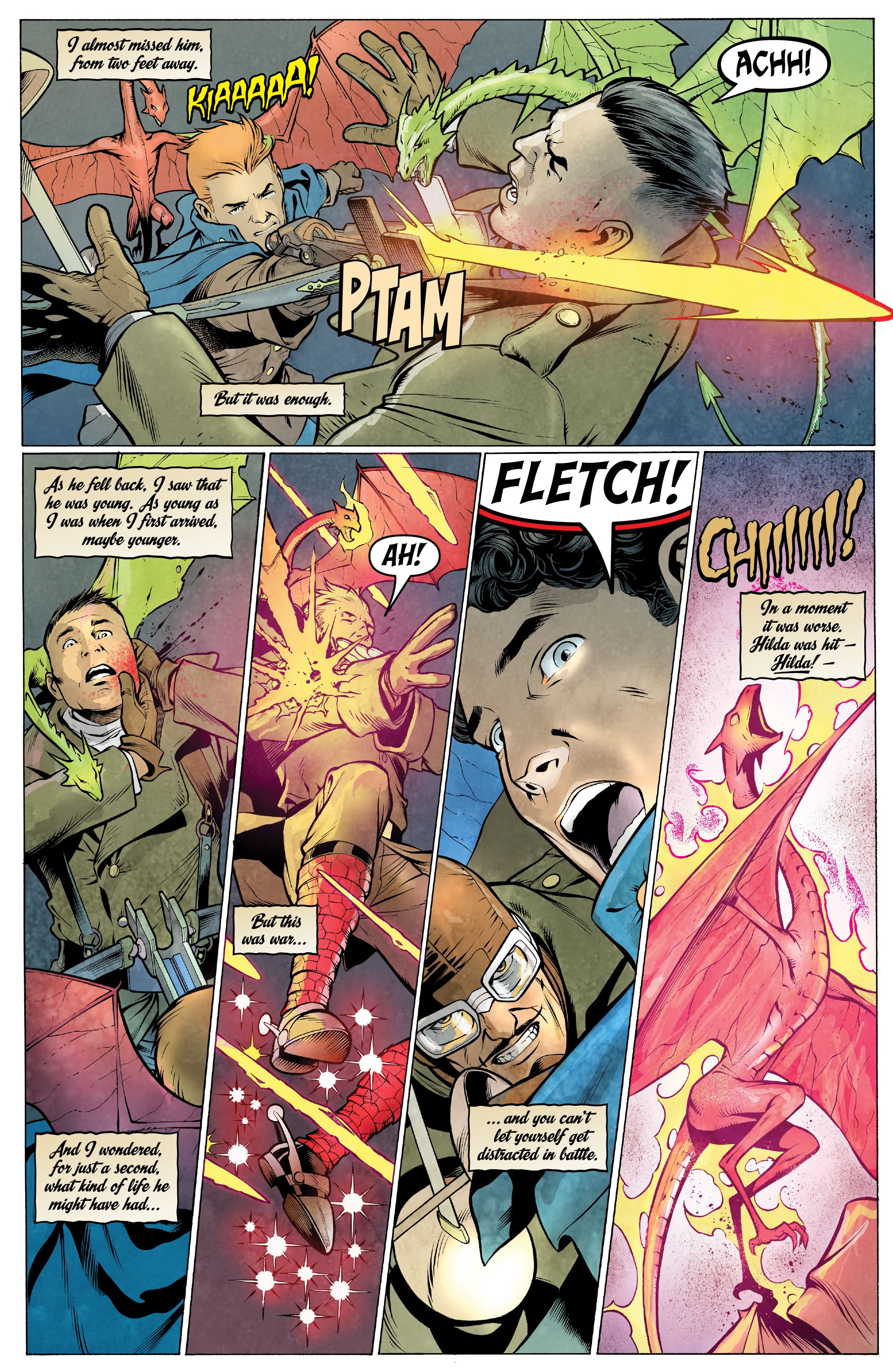 Read online Arrowsmith: Behind Enemy Lines comic -  Issue #1 - 9