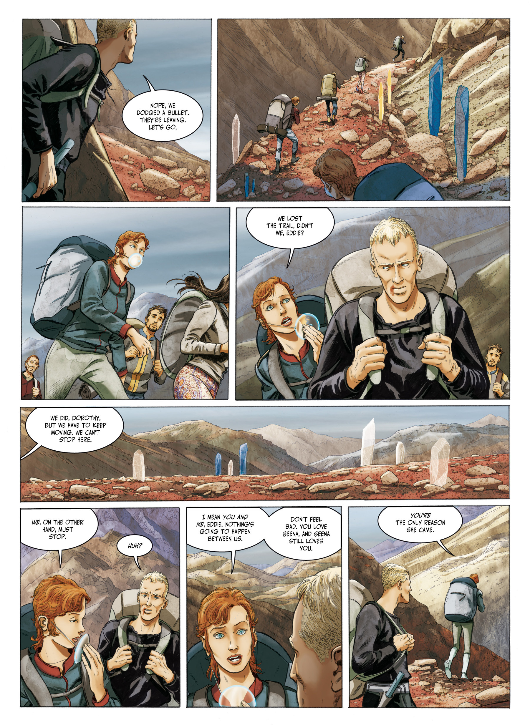Read online Robert Silverberg's COLONIES comic -  Issue #2 - 25