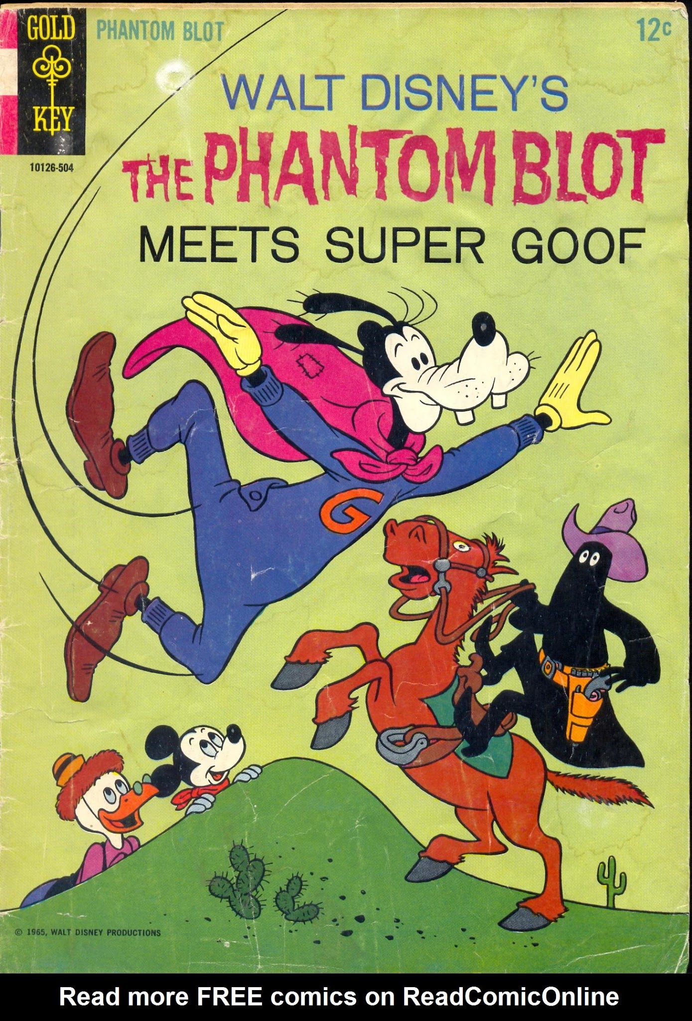 Read online Walt Disney's The Phantom Blot comic -  Issue #2 - 1