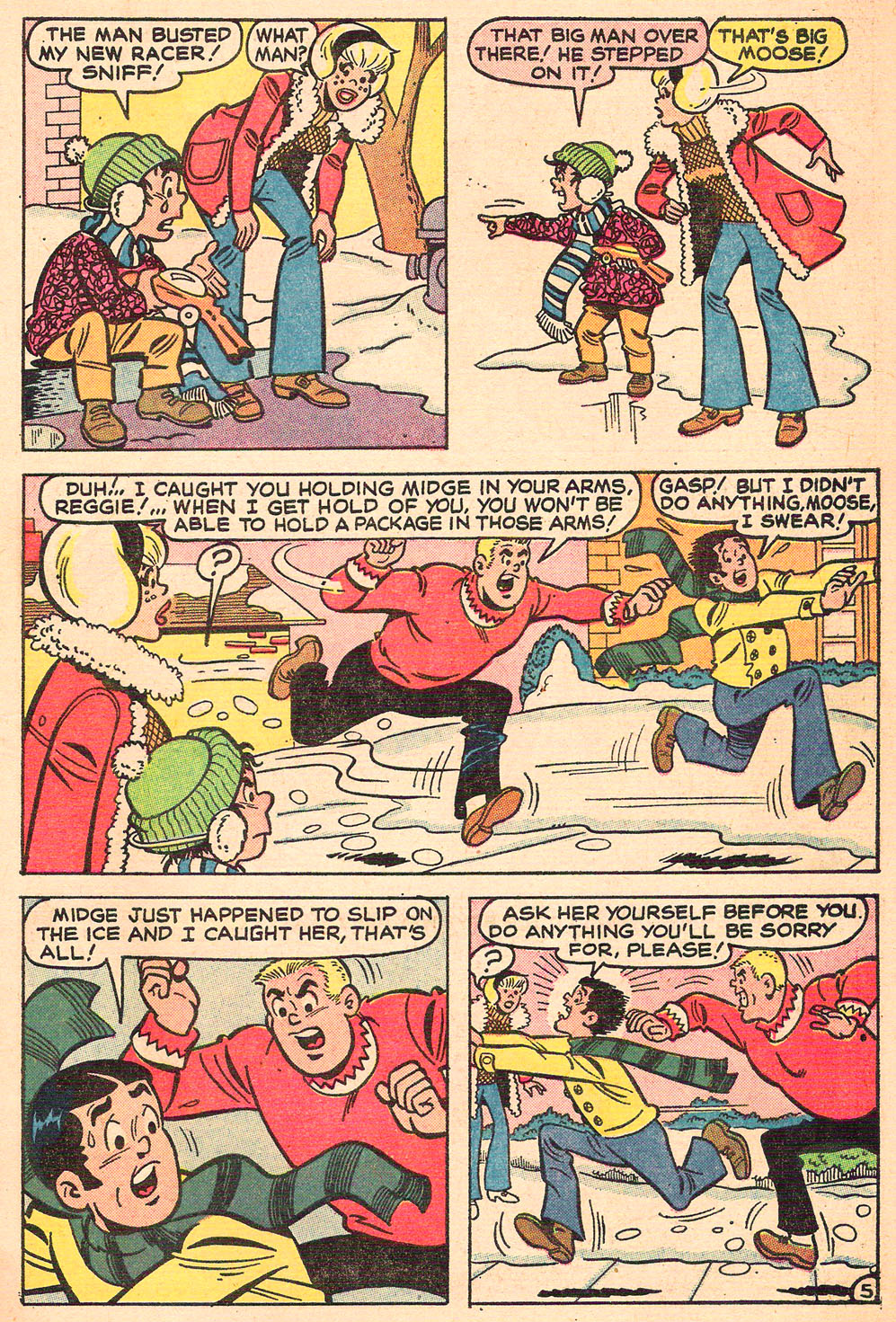 Read online Sabrina The Teenage Witch (1971) comic -  Issue #5 - 7