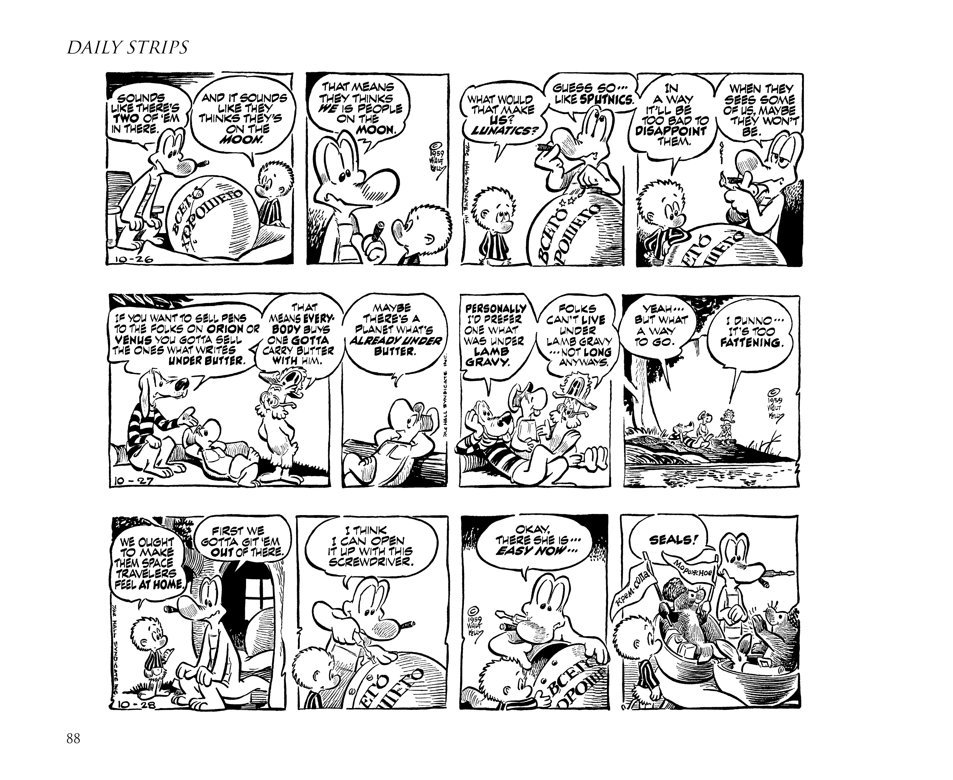 Read online Pogo by Walt Kelly: The Complete Syndicated Comic Strips comic -  Issue # TPB 6 (Part 1) - 98