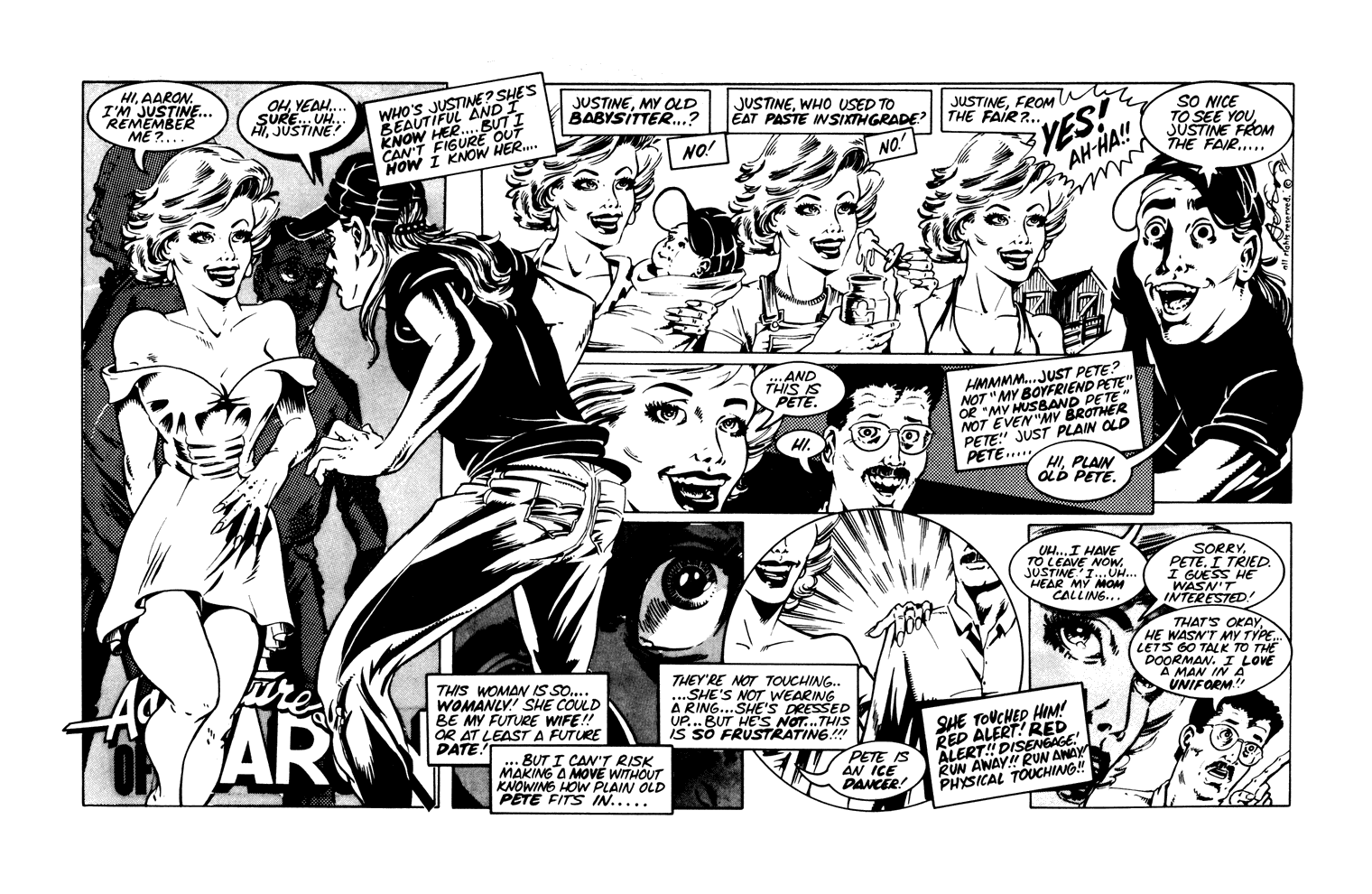 Read online Aaron Strips comic -  Issue #3 - 4