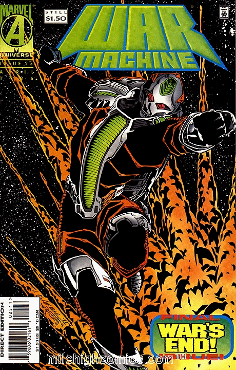 Read online War Machine (1994) comic -  Issue #25 - 1