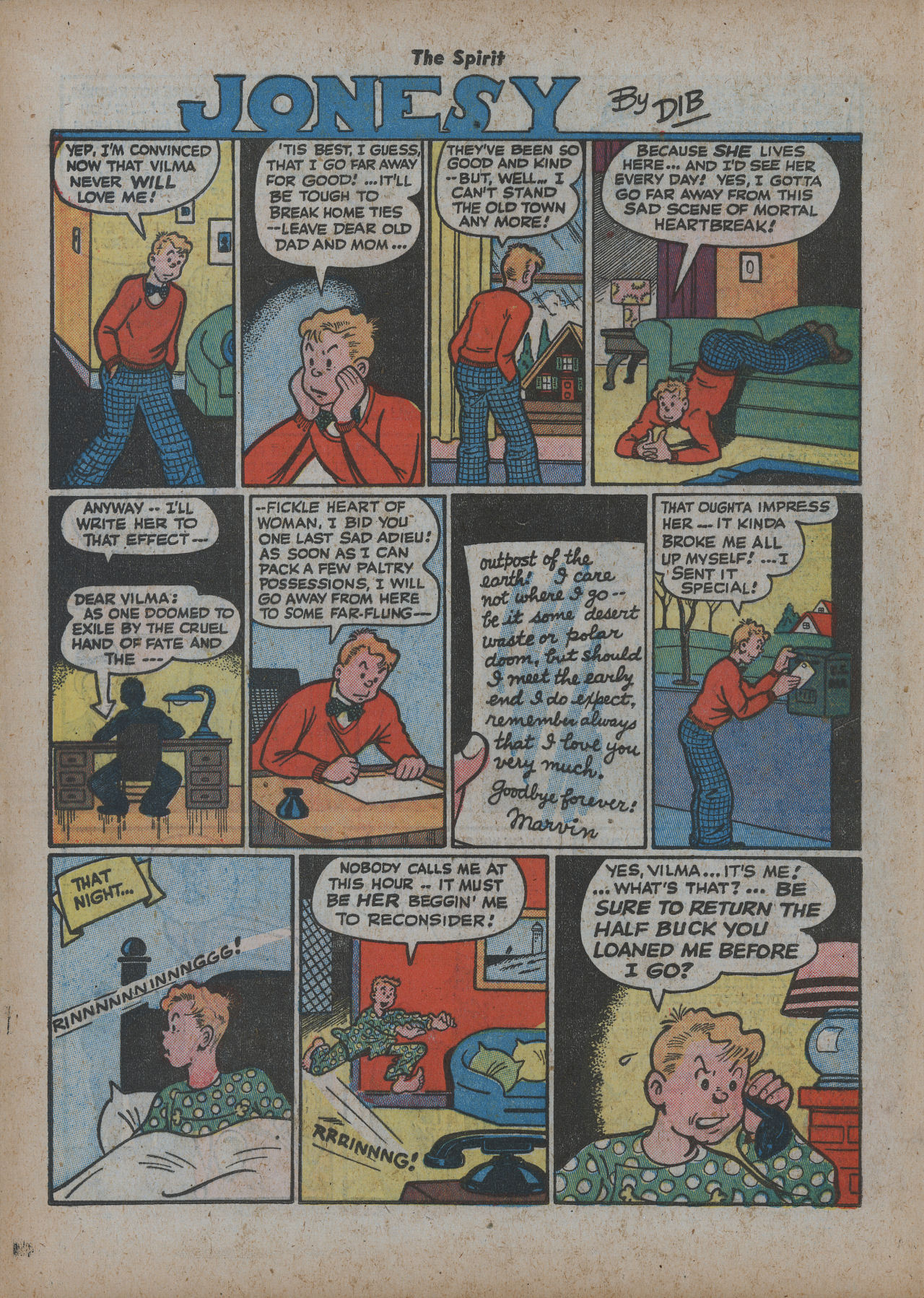 Read online The Spirit (1944) comic -  Issue #13 - 26