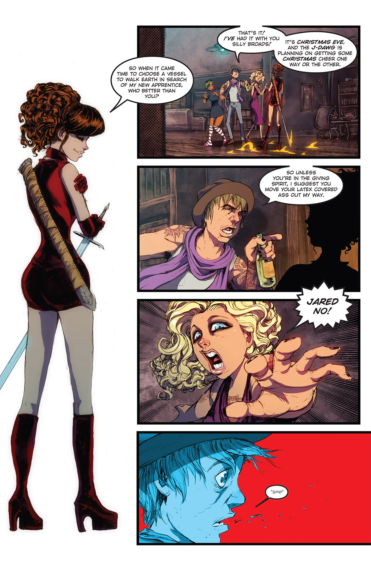 Read online Avengelyne (2011) comic -  Issue #2 - 6