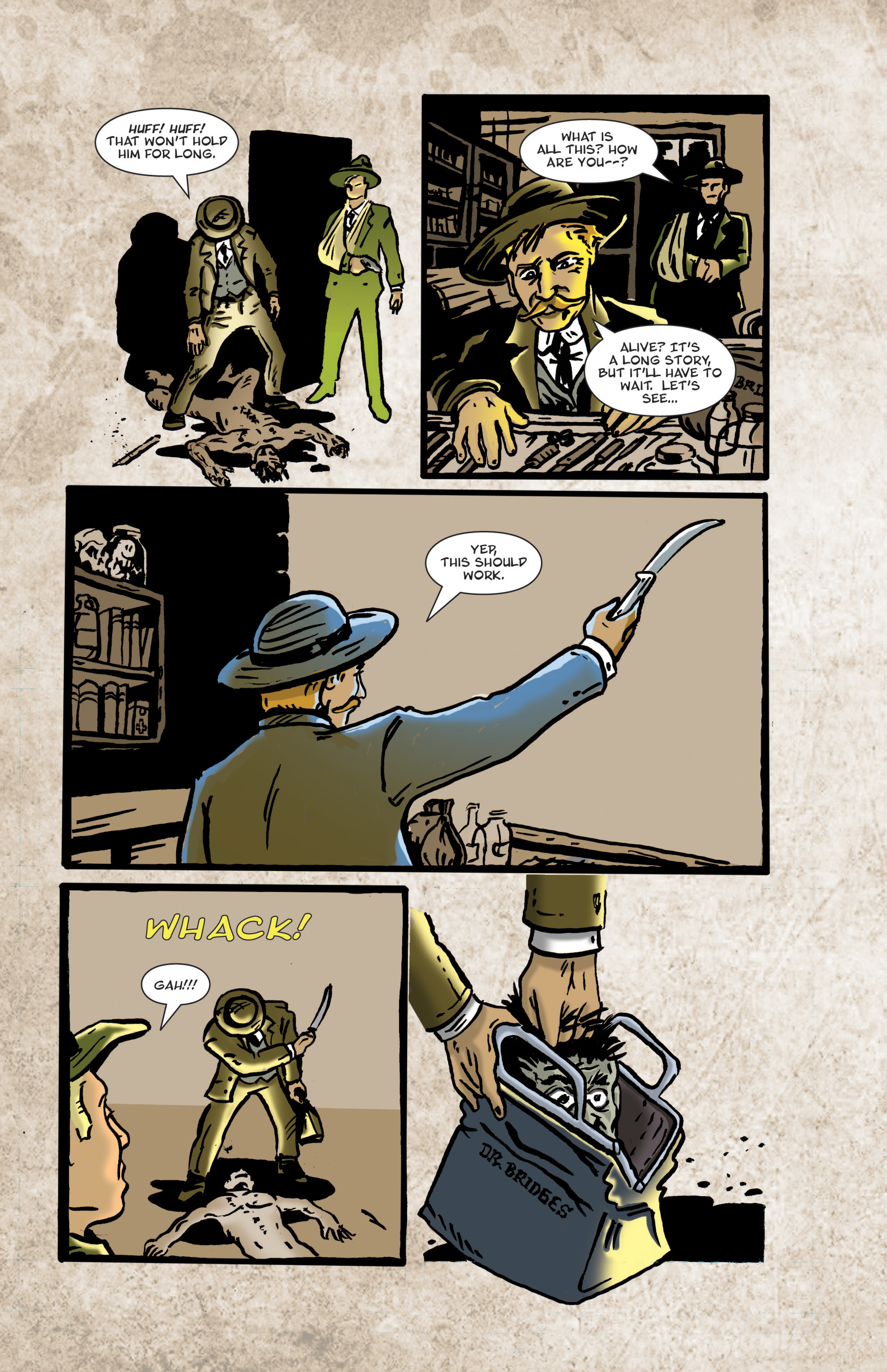 Read online Mobster Graveyard comic -  Issue #4 - 9