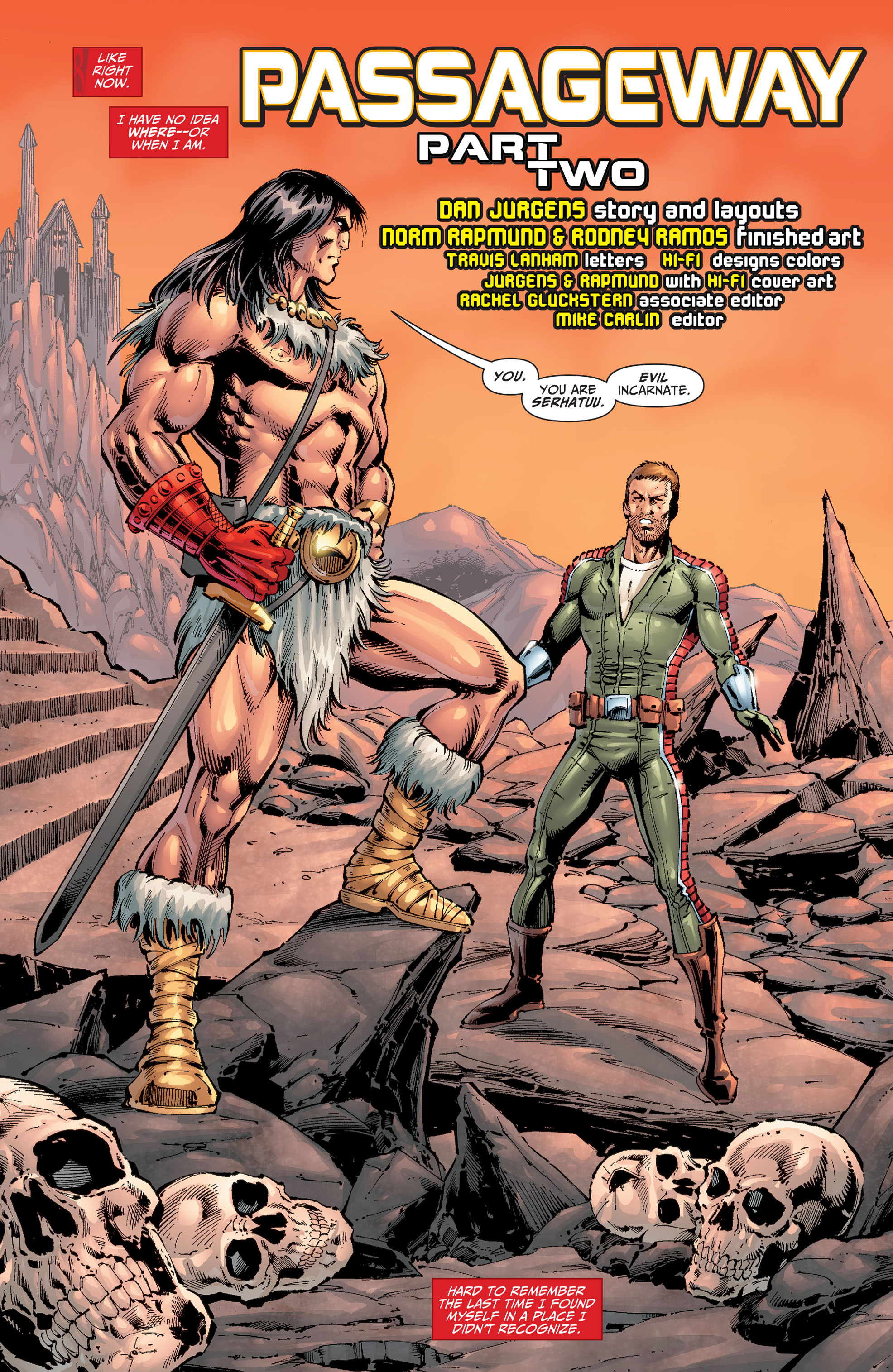 Read online Time Masters: Vanishing Point comic -  Issue #2 - 4