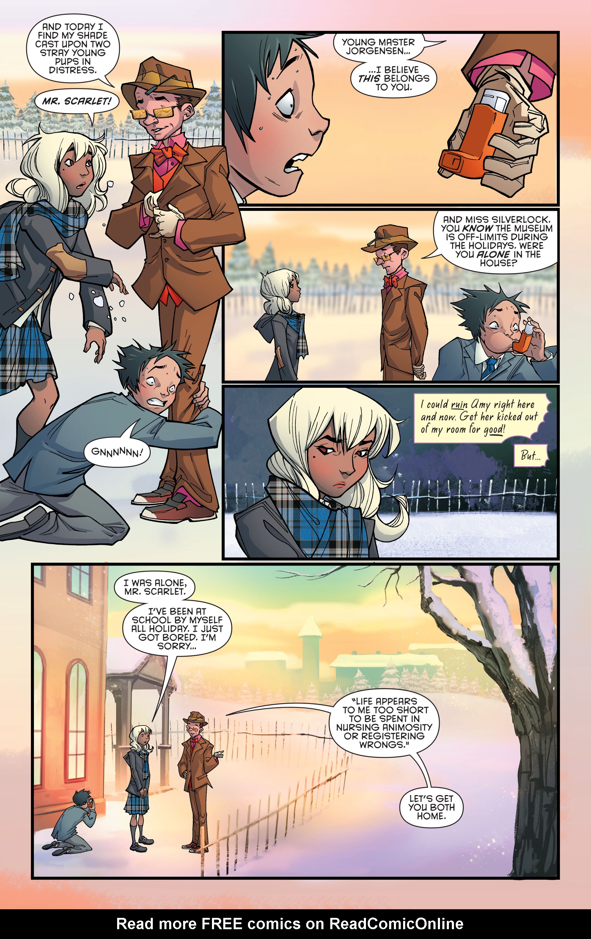 Read online Gotham Academy: Second Semester comic -  Issue #1 - 19