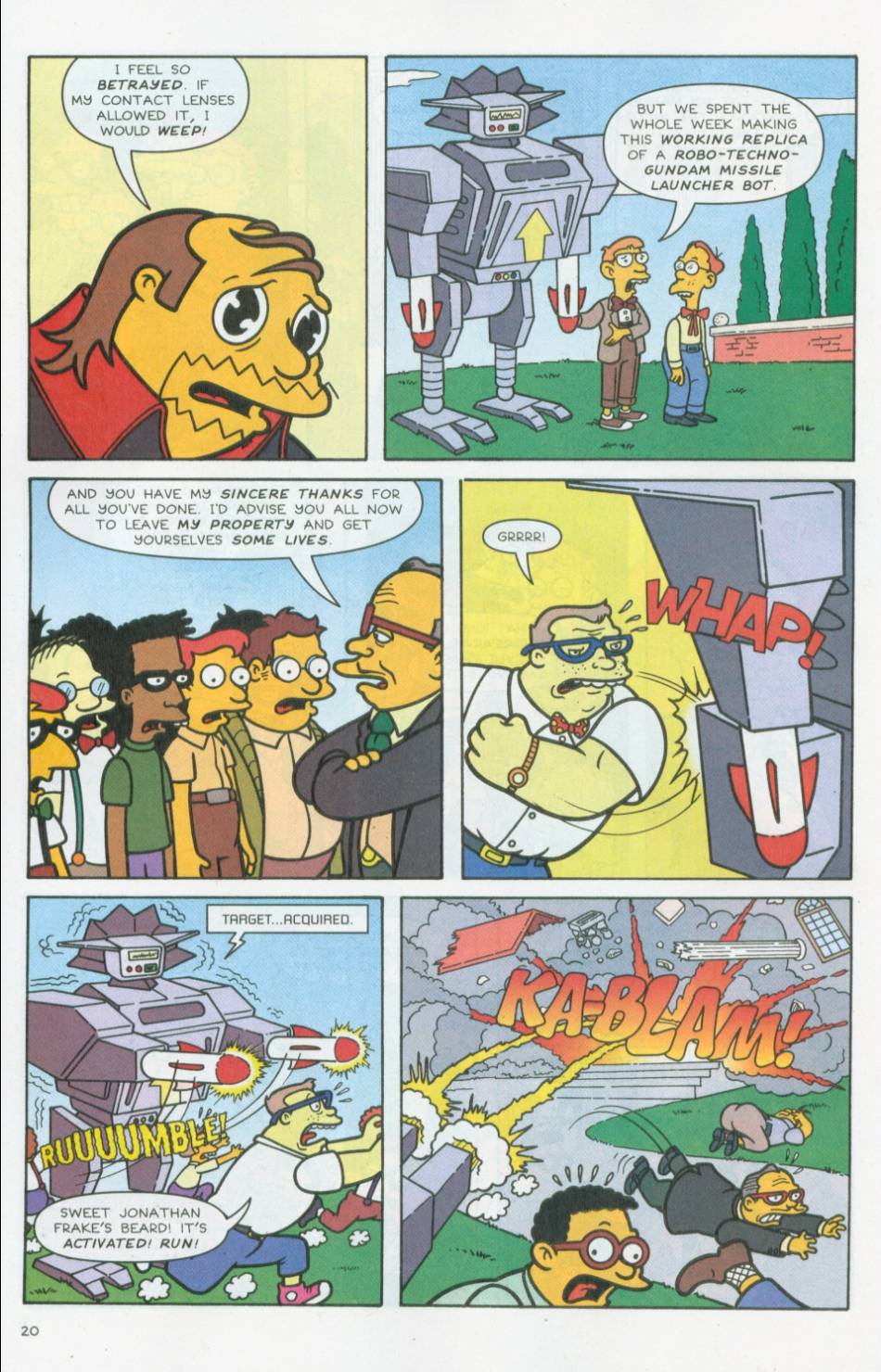 Read online Simpsons Comics comic -  Issue #73 - 21