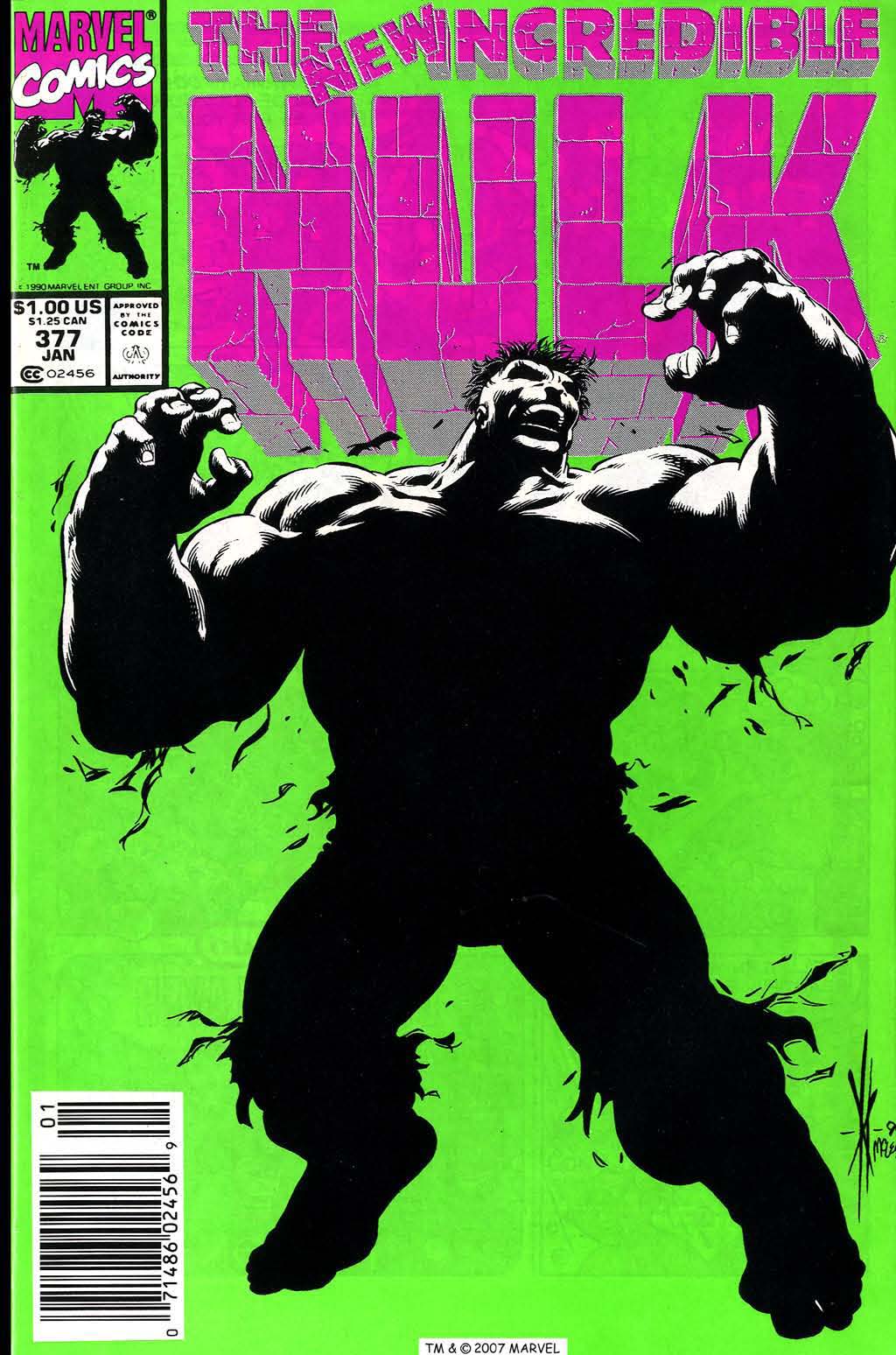 Read online The Incredible Hulk (1968) comic -  Issue #377 - 1