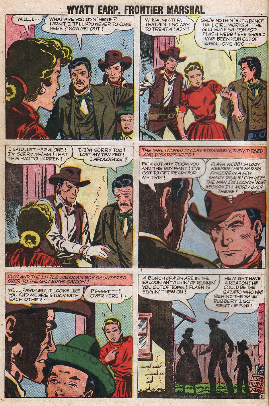 Read online Wyatt Earp Frontier Marshal comic -  Issue #21 - 57