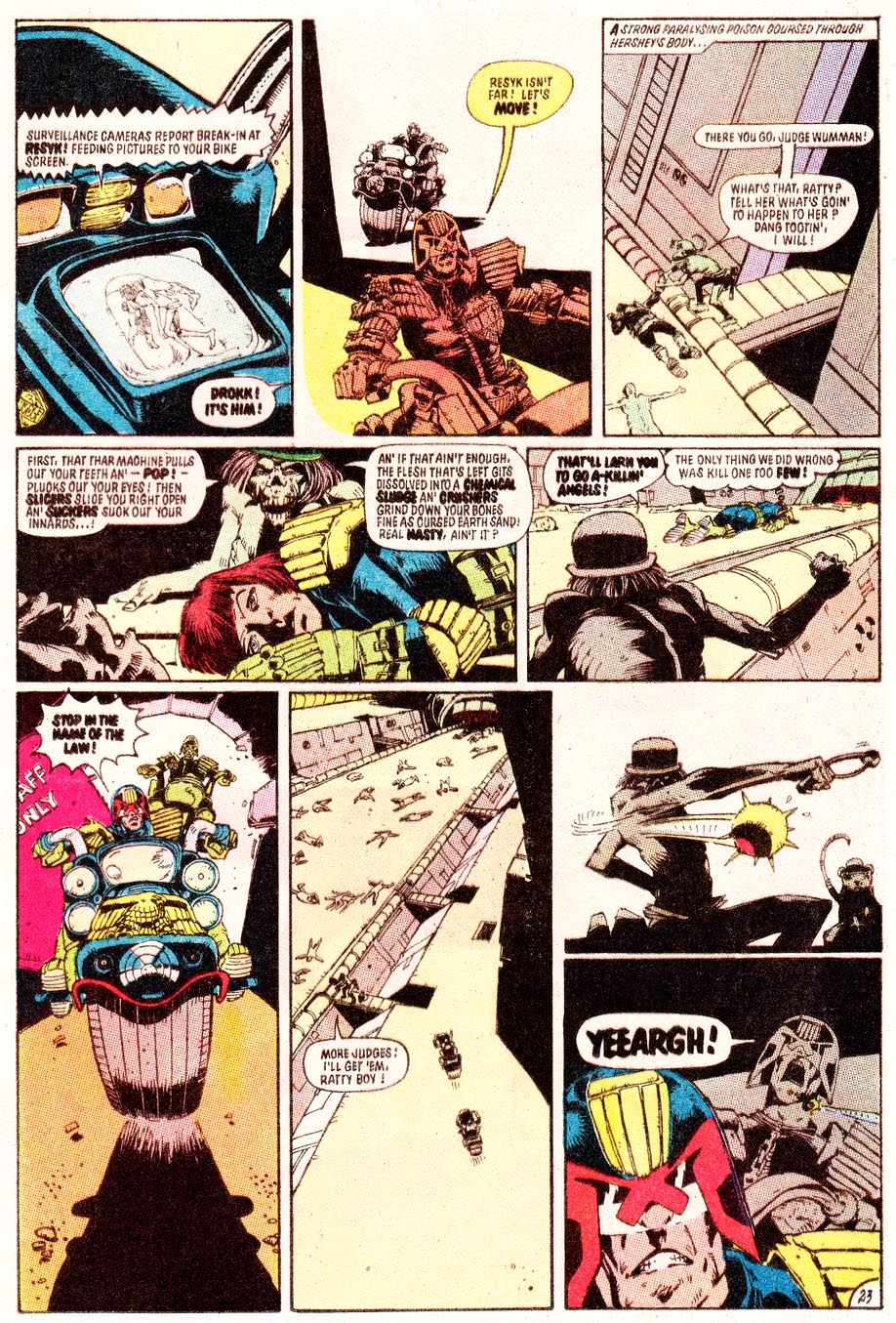 Read online Judge Dredd (1983) comic -  Issue #16 - 23